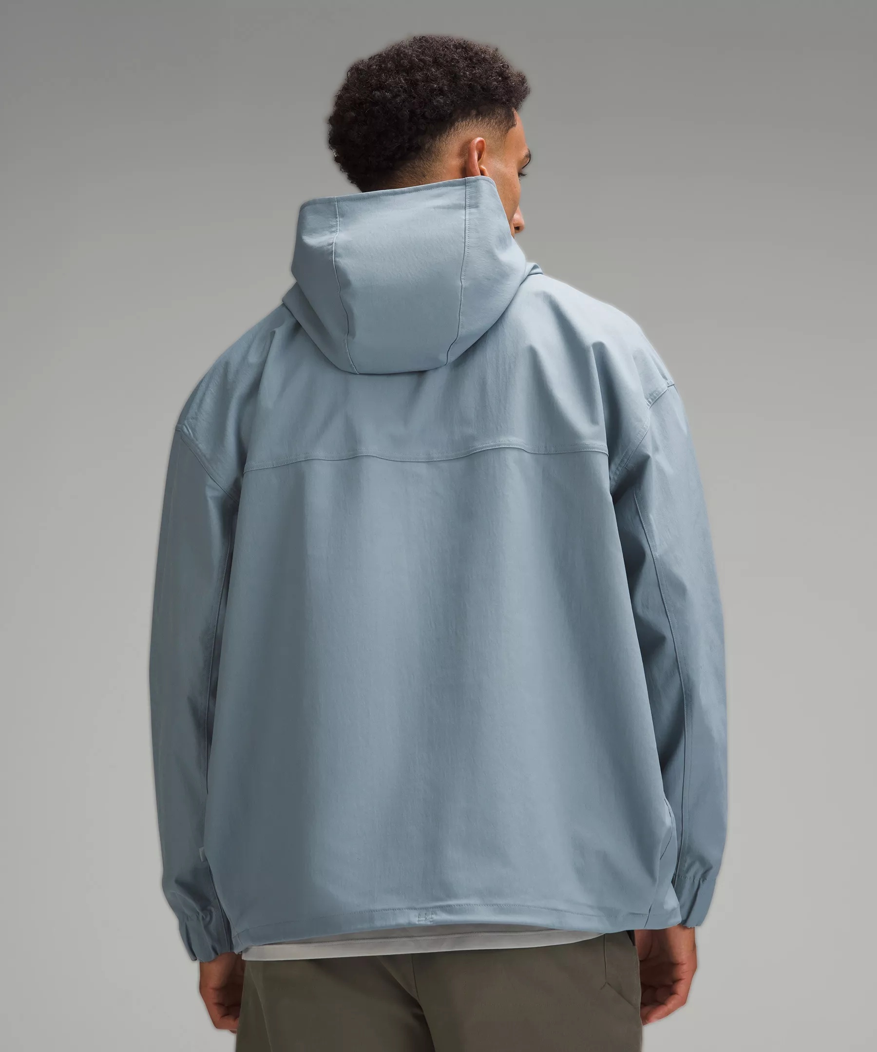 Smooth Twill Half-Zip Anorak - 3