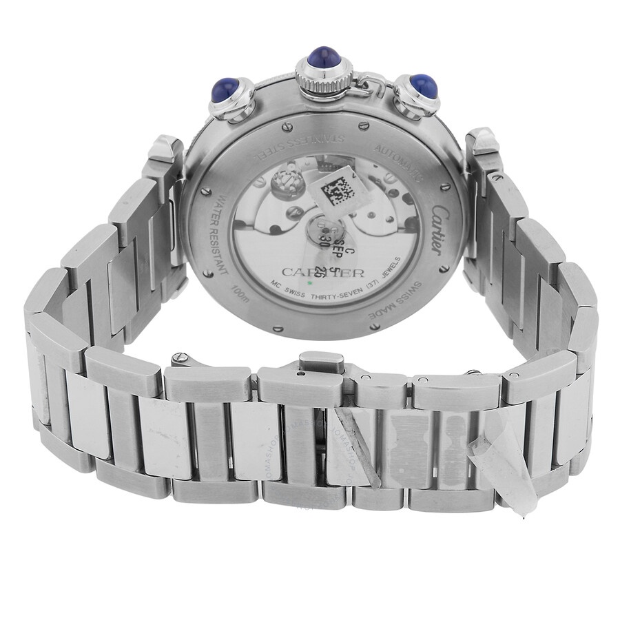Cartier Pasha 41mm Chronograph Automatic Blue Dial Men's Watch WSPA0039 - 3