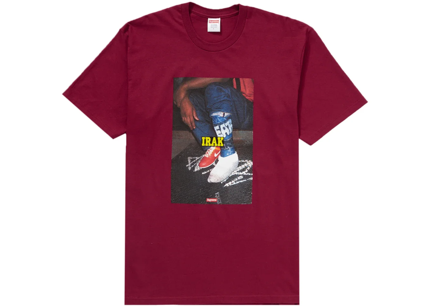 Supreme IRAK Cast Tee Cardinal - 1