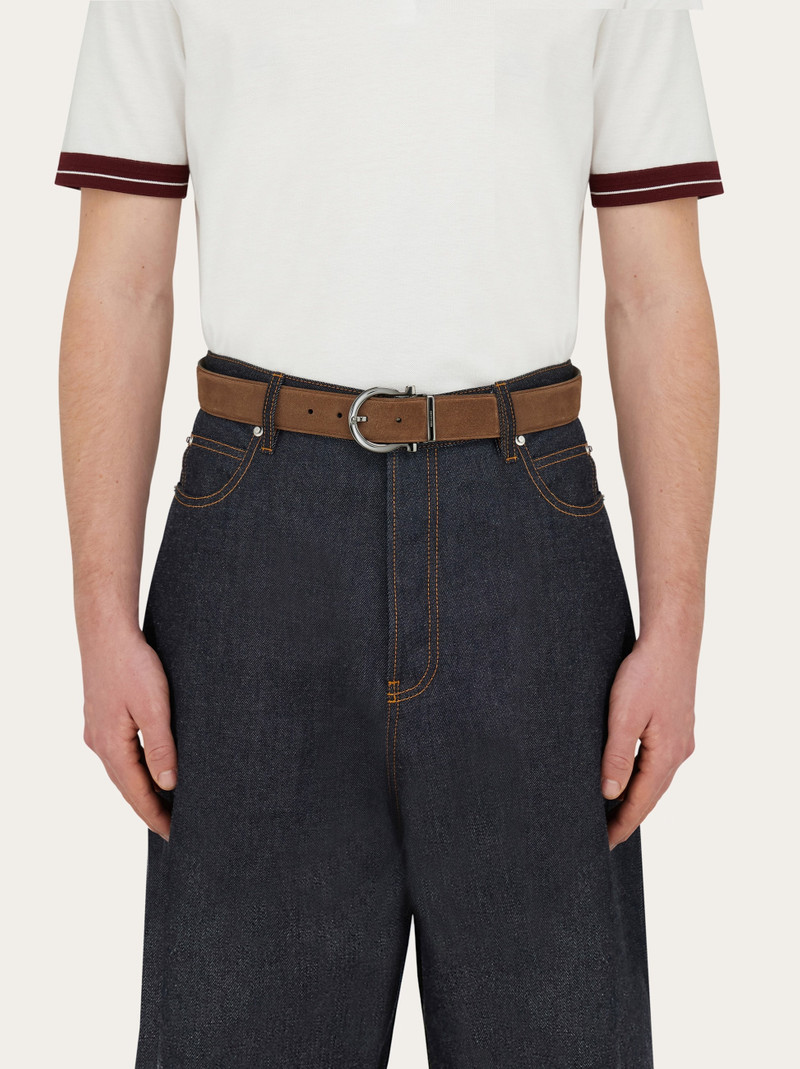 Adjustable Gancini belt 4