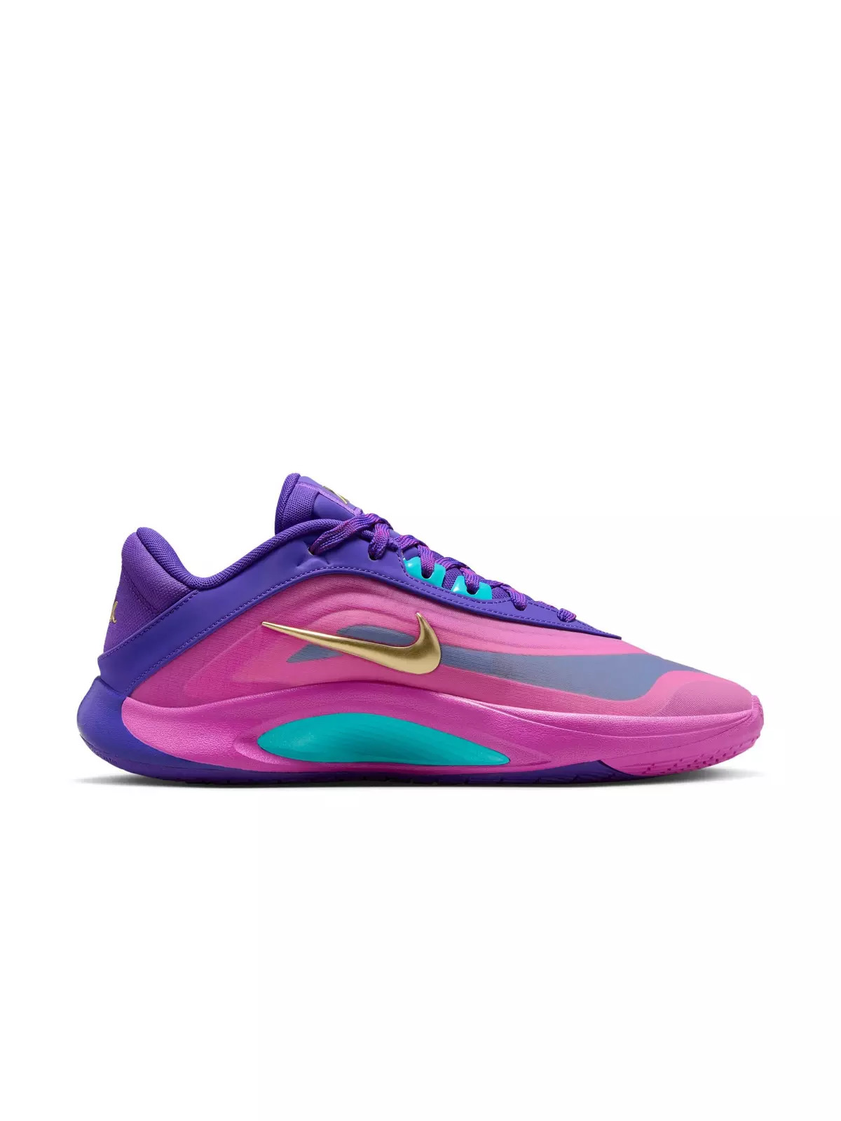 A'One "Fierce Purple" Unisex Basketball Shoe - 2