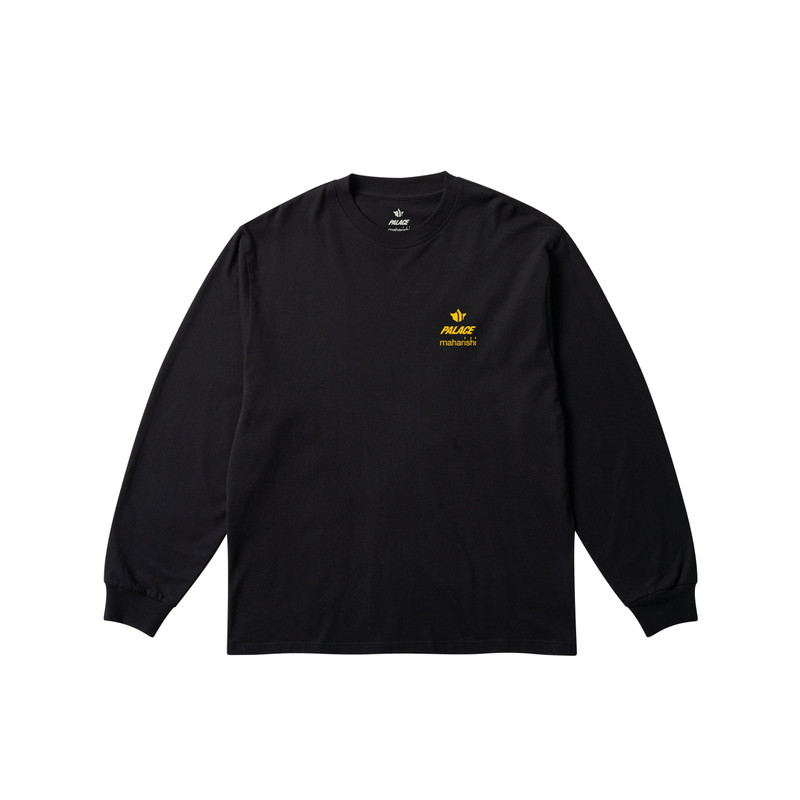 PALACE MAHARISHI SHAOLIN LONGSLEEVE BLACK - 1