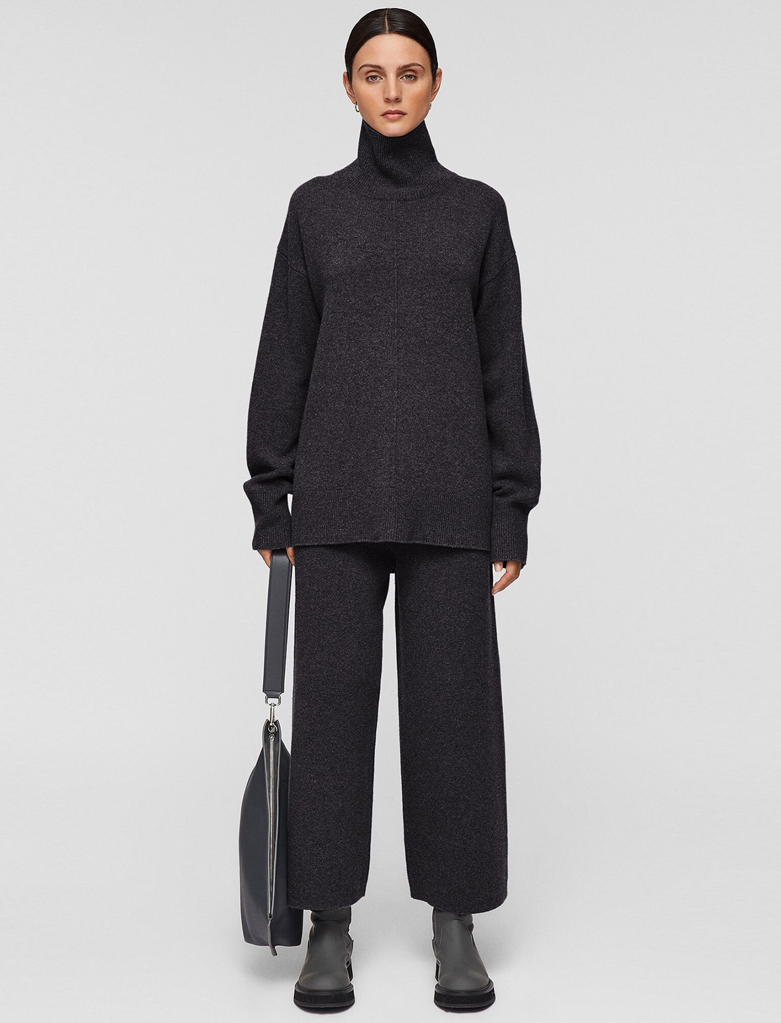 Soft Wool High Neck Jumper - 2