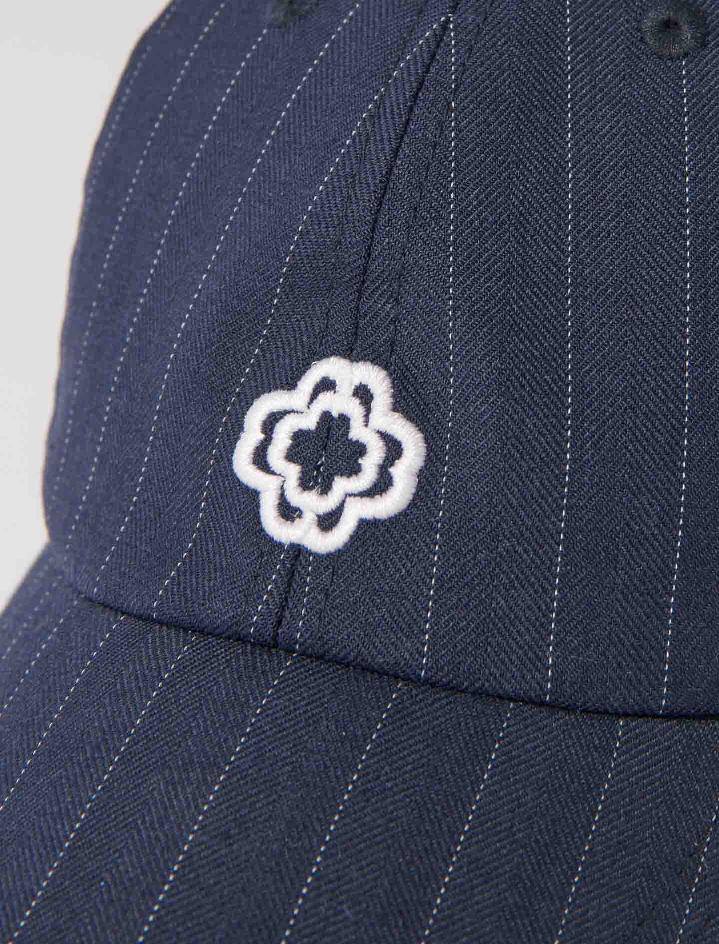 Striped cotton cap - 4