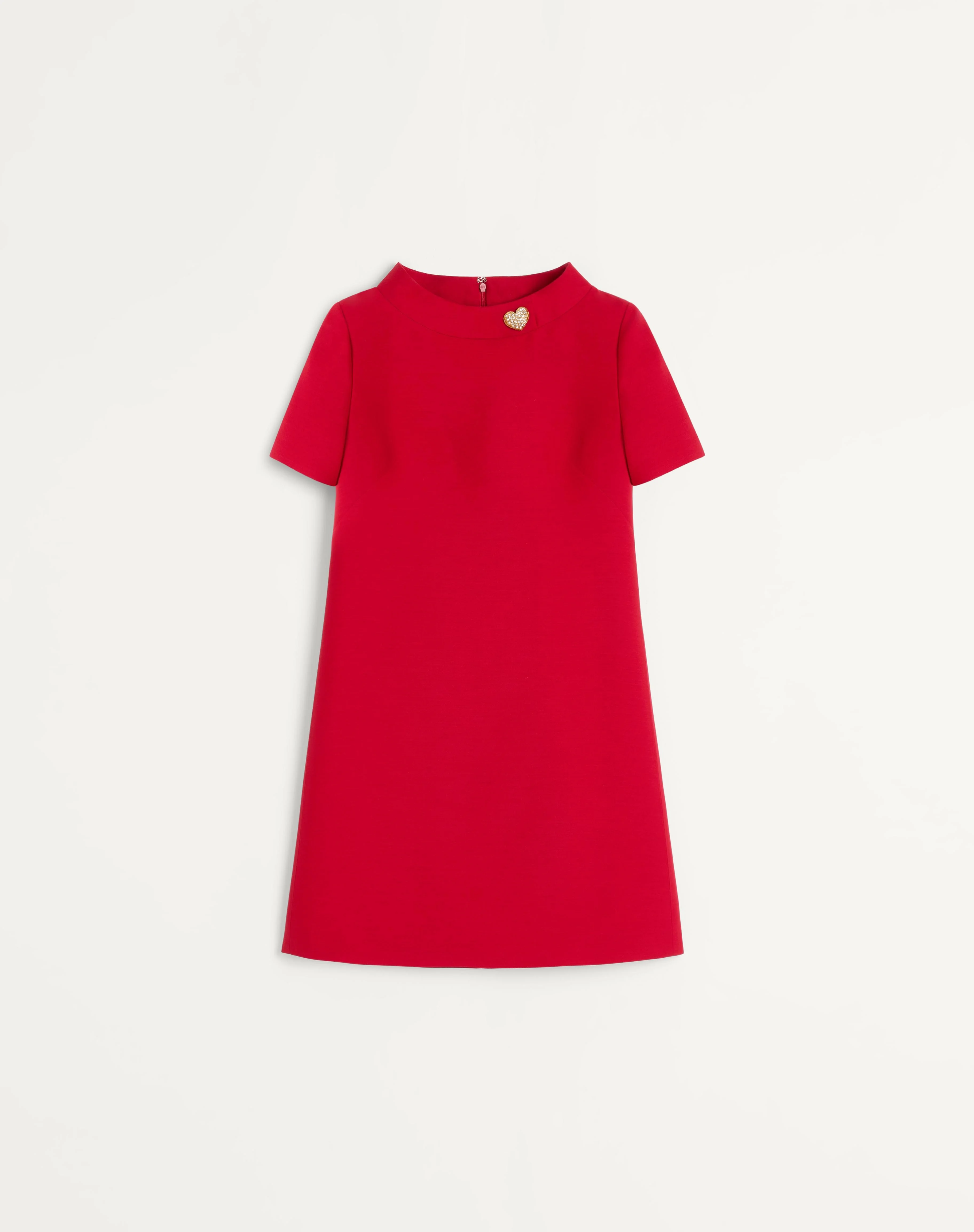 CREPE COUTURE SHORT DRESS - 1