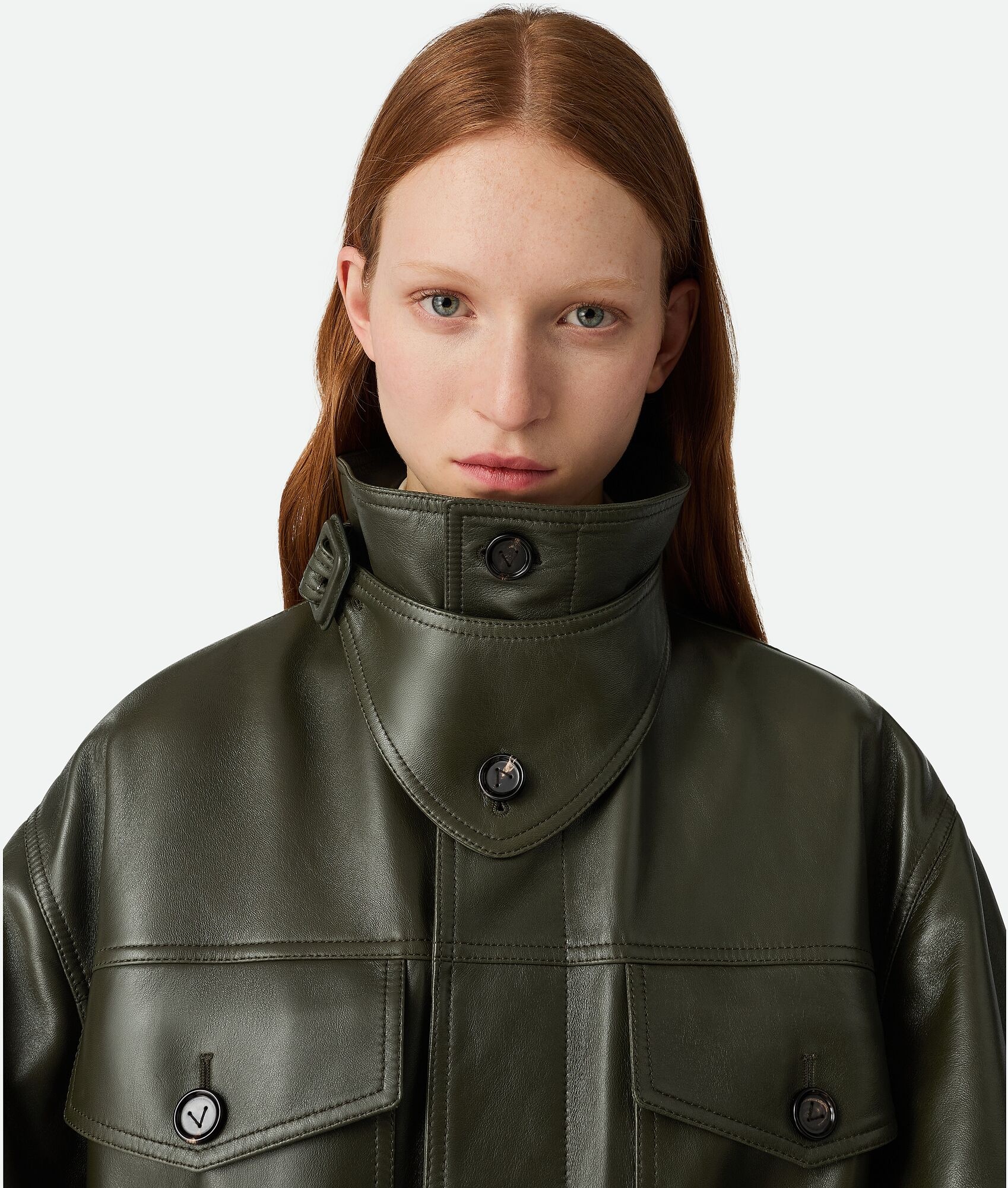Leather Coat - 4