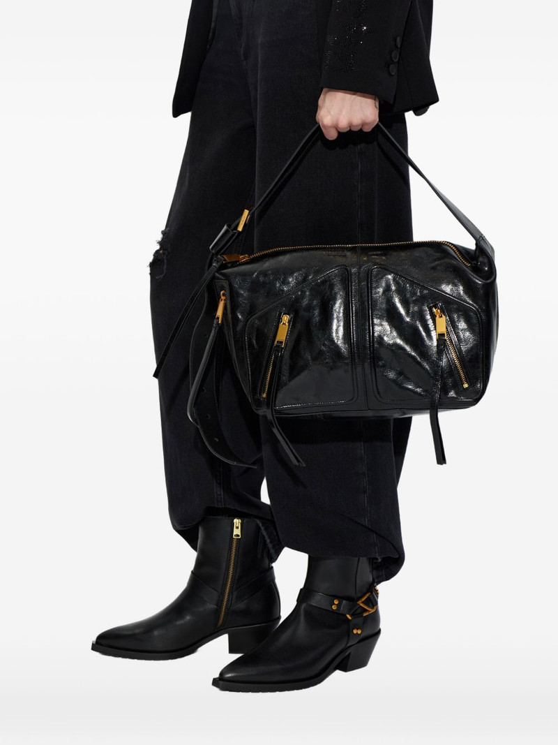 ALLSAINTS Jean Rey leather shoulder bag outlook