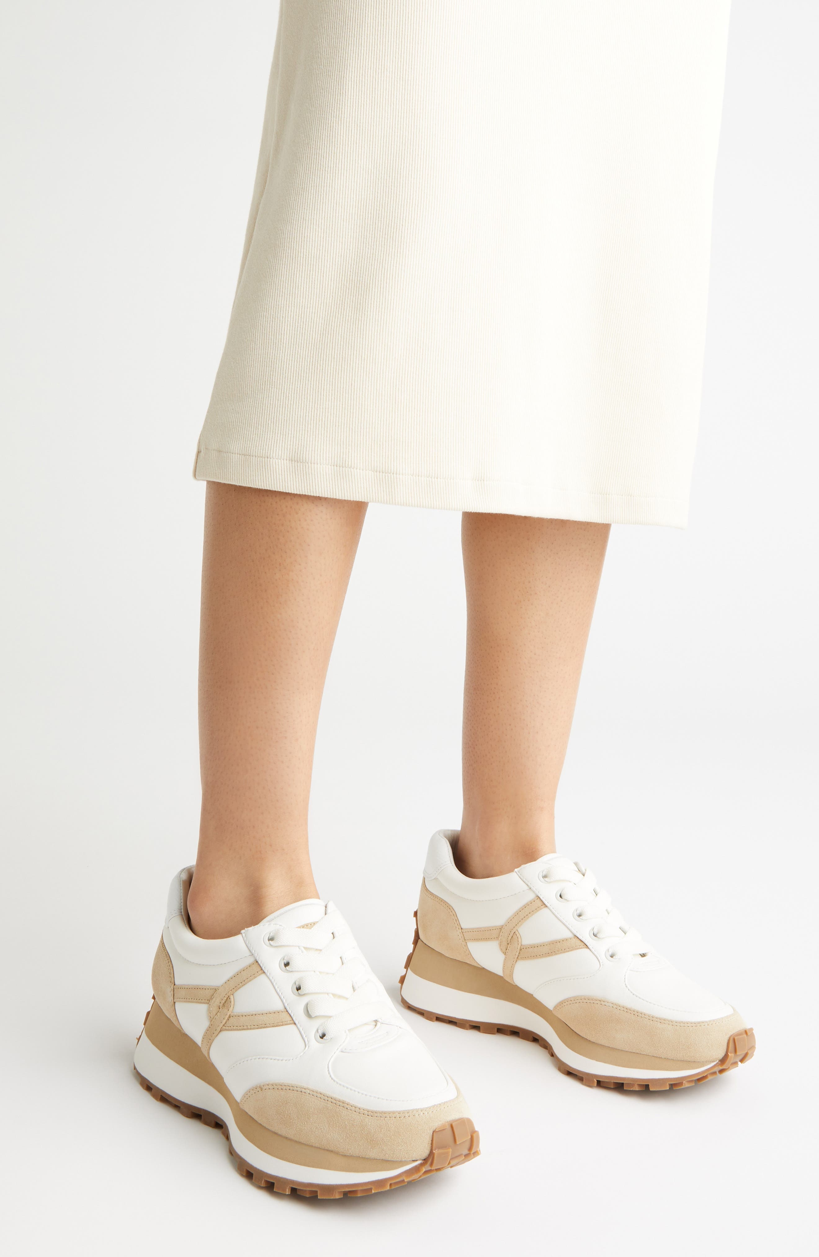 Veronica Beard Valentina Slip-On Sneaker in Coconut/Ecru at Nordstrom - 8