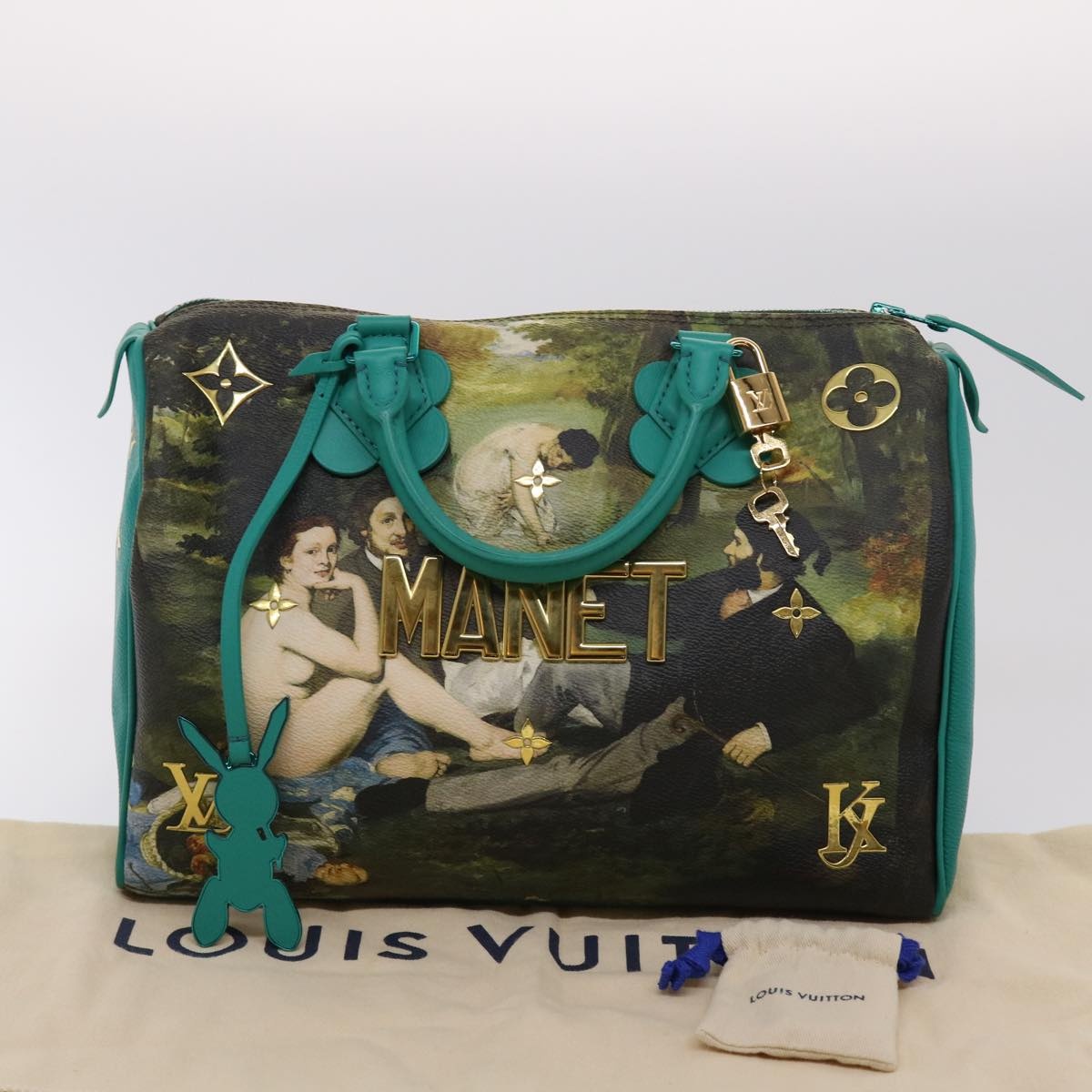 LOUIS VUITTON Masters Collection Manet Speedy 30 Hand Bag M43304 - 12