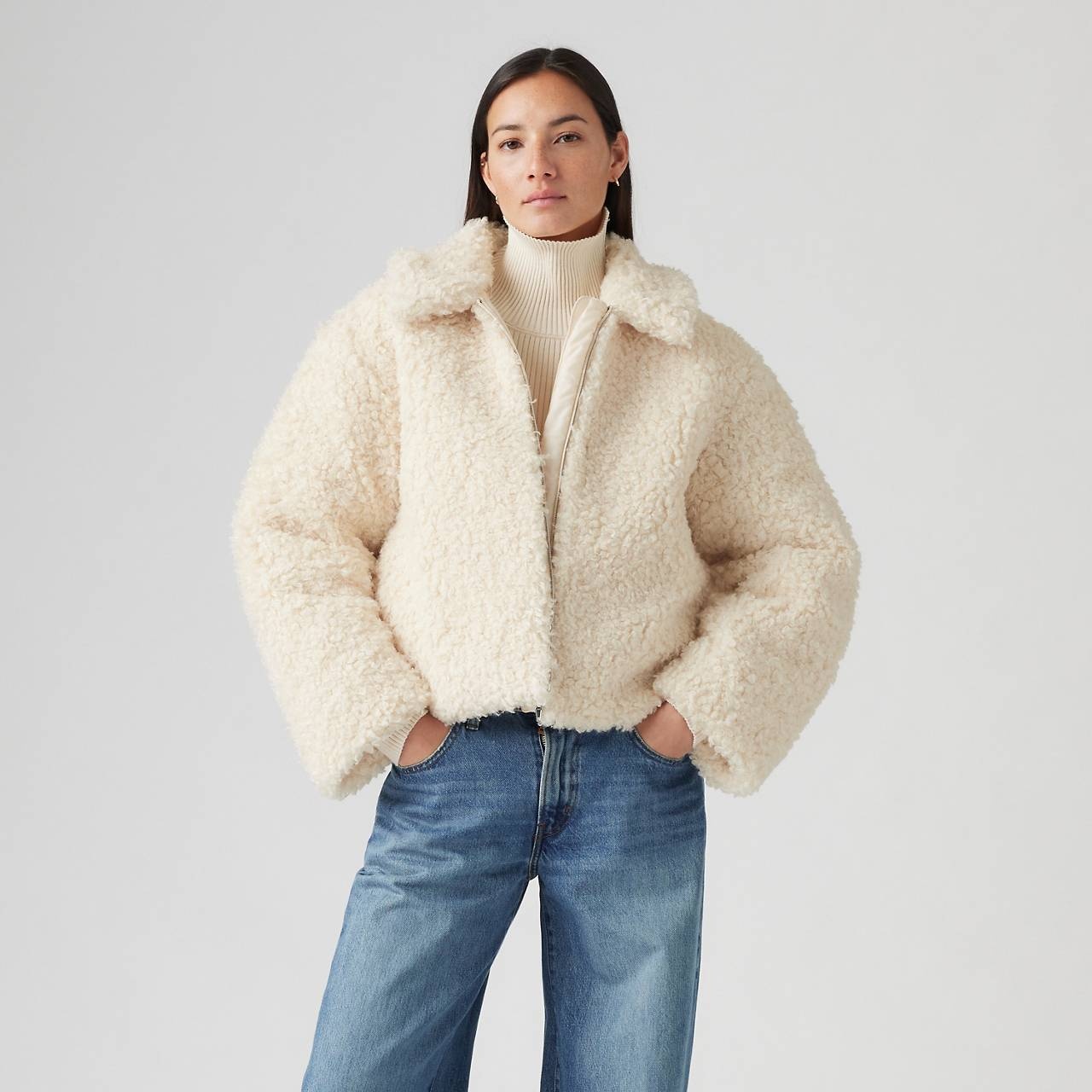 KATE SHERPA JACKET - 2