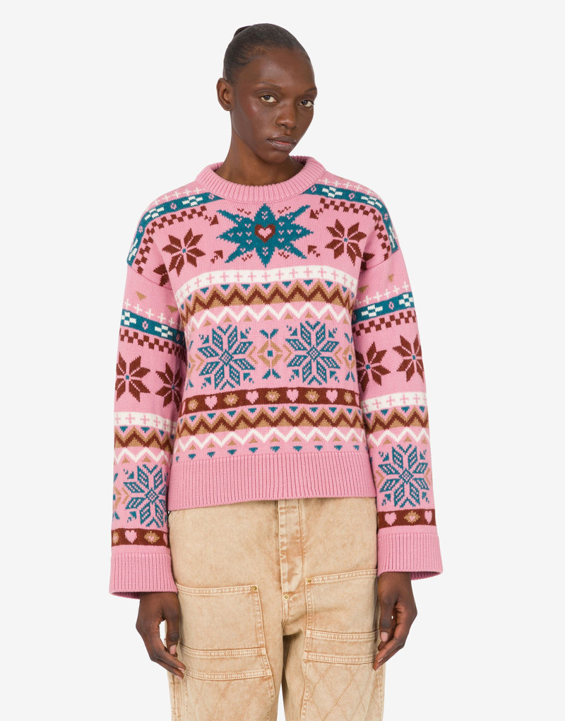 Moschino MERINO WOOL PULLOVER outlook