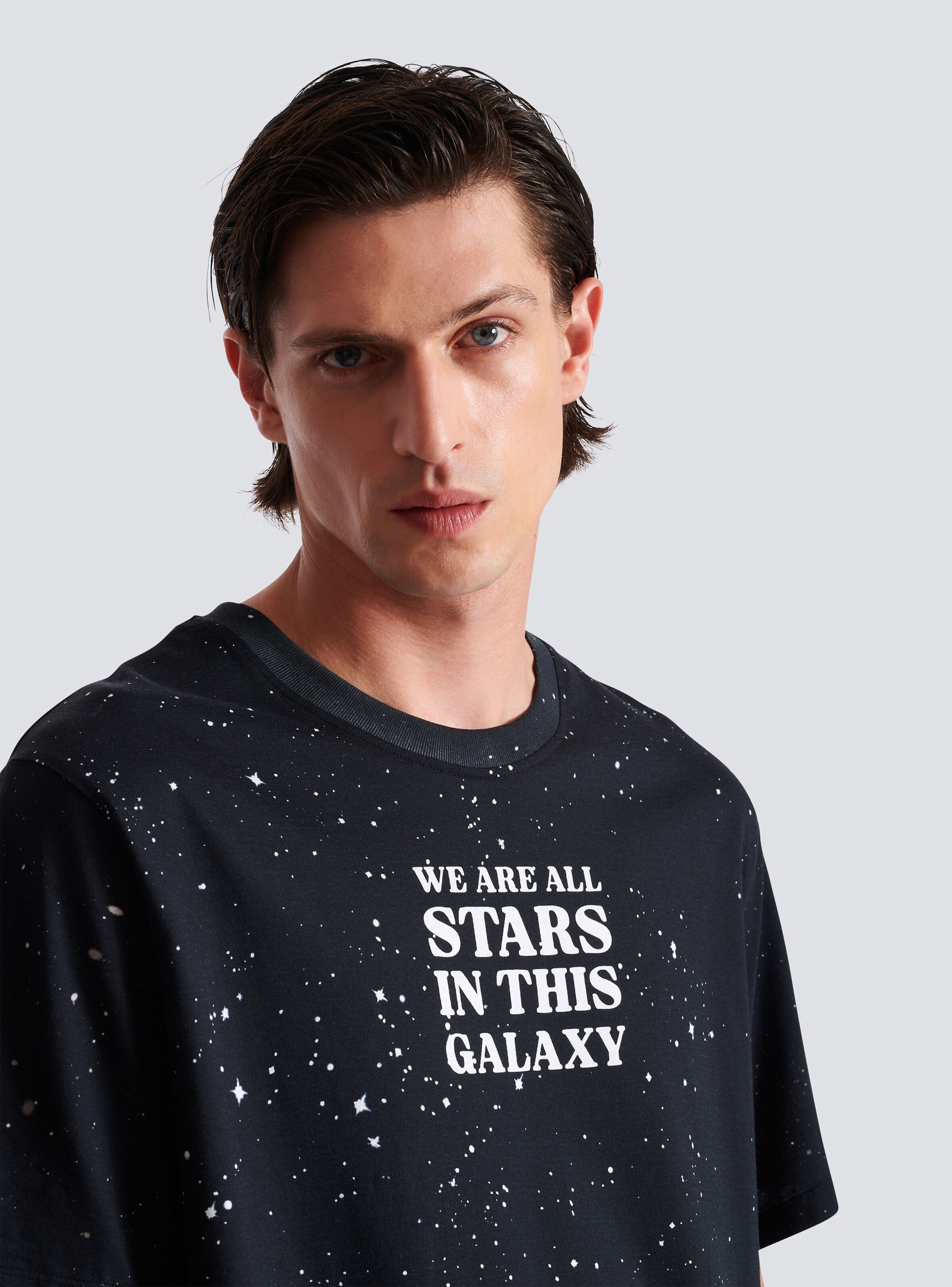 Earth & Stars print T-shirt - 7