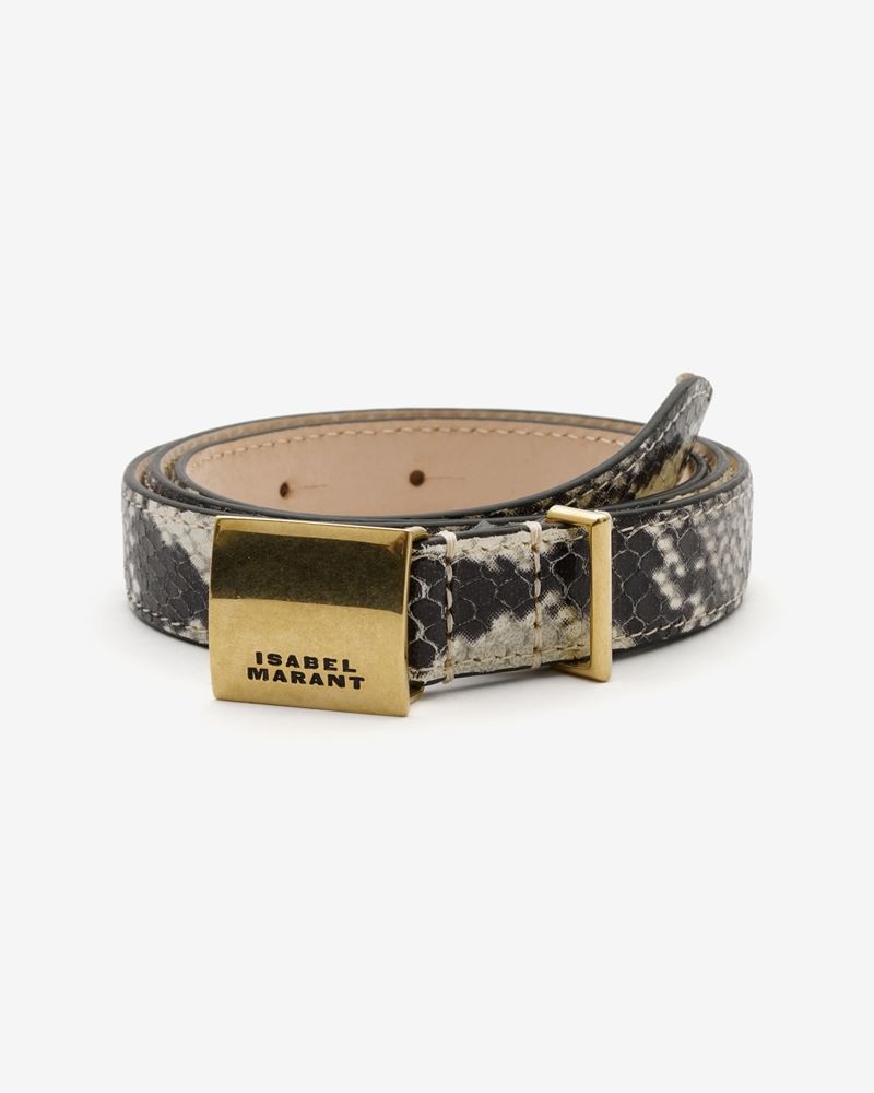 LOWELL LEATHER BELT - 3