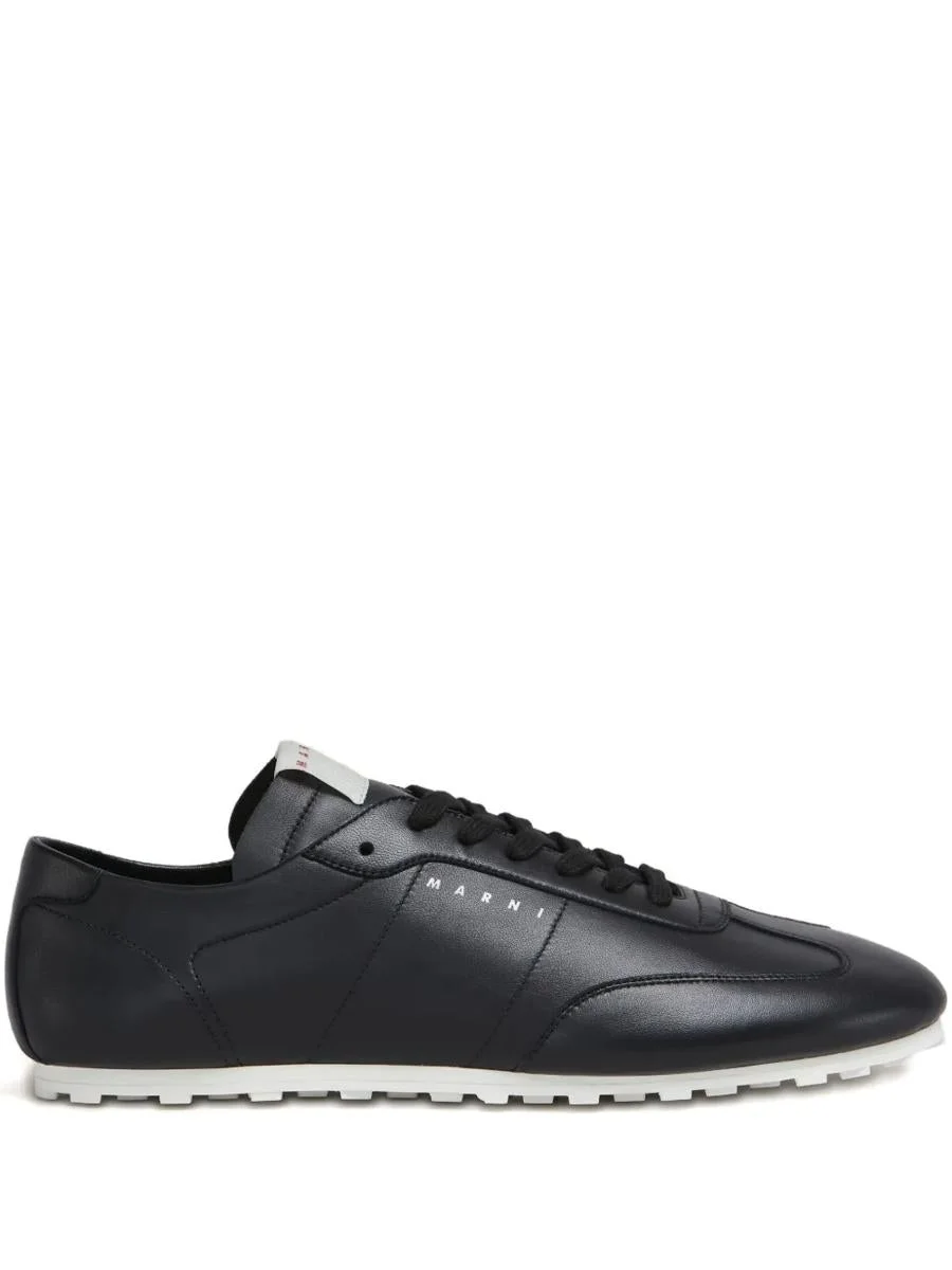 Marni Leather Sneakers - 1