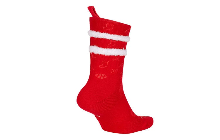 Nike Unisex Elite Crew 'xmas' Sports Socks 1 Packs Red CK6786-657 - 3
