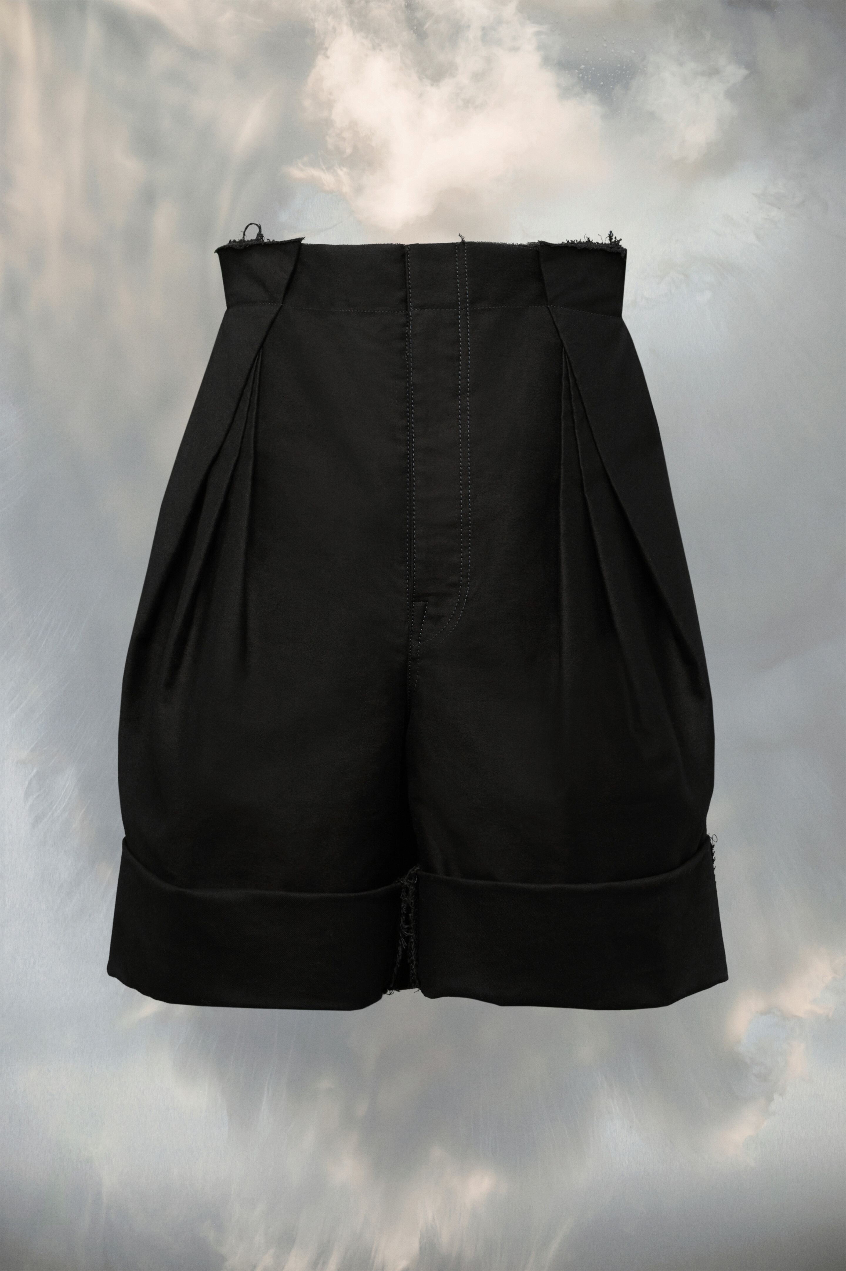 Satin cotton shorts - 2