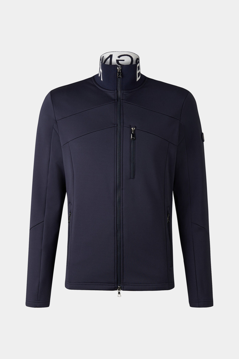 Xilas mid-layer jacket in Navy blue 1