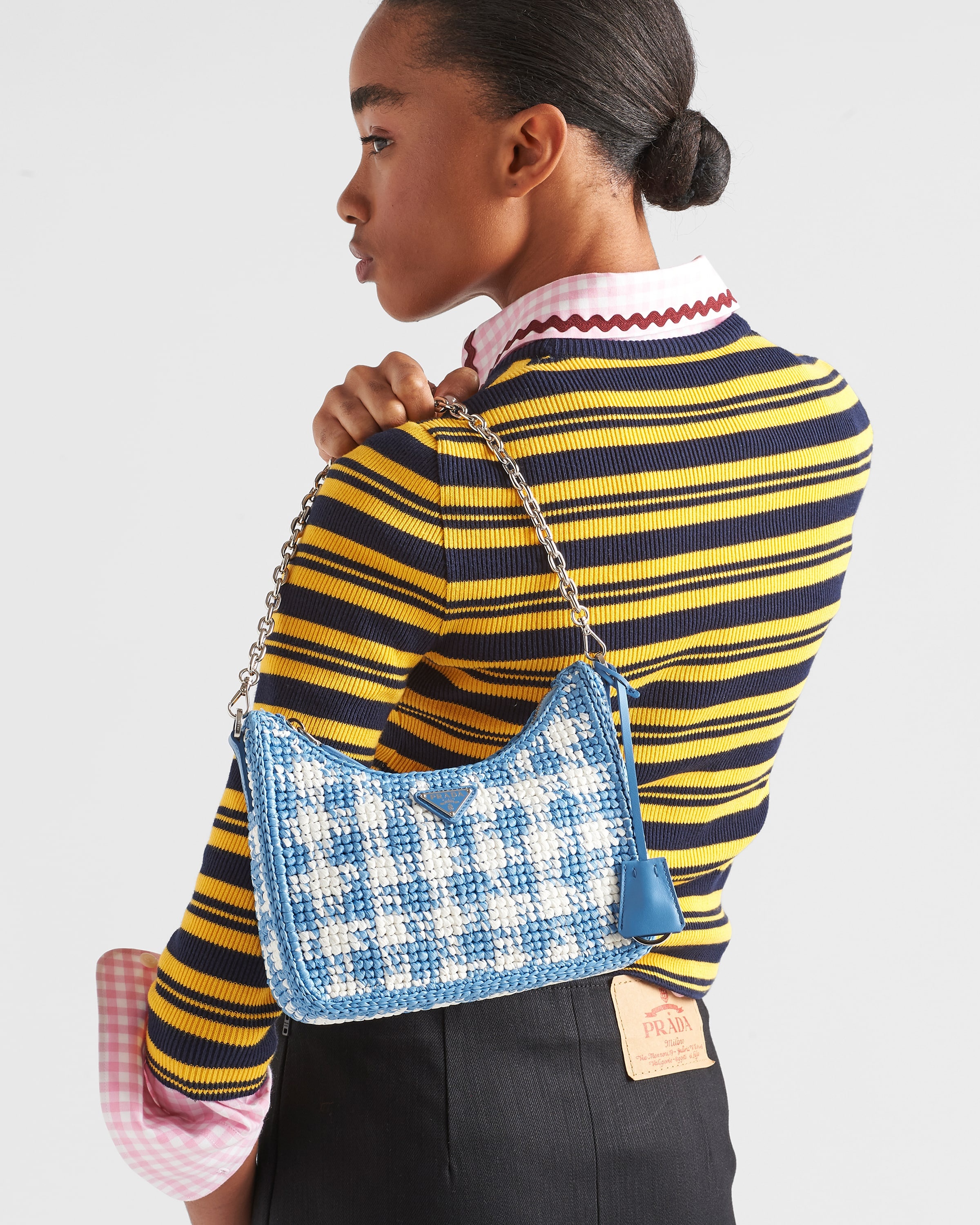 Prada Re-edition crochet mini-bag - 2