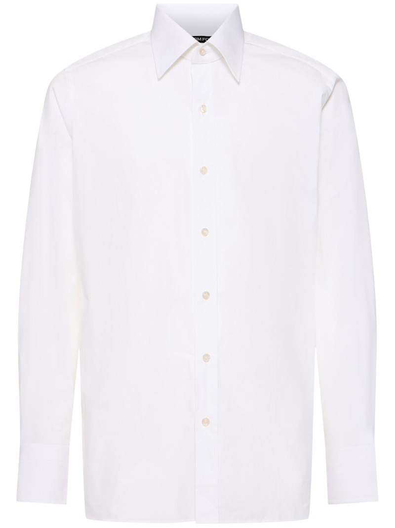 Poplin slim fit shirt - 1