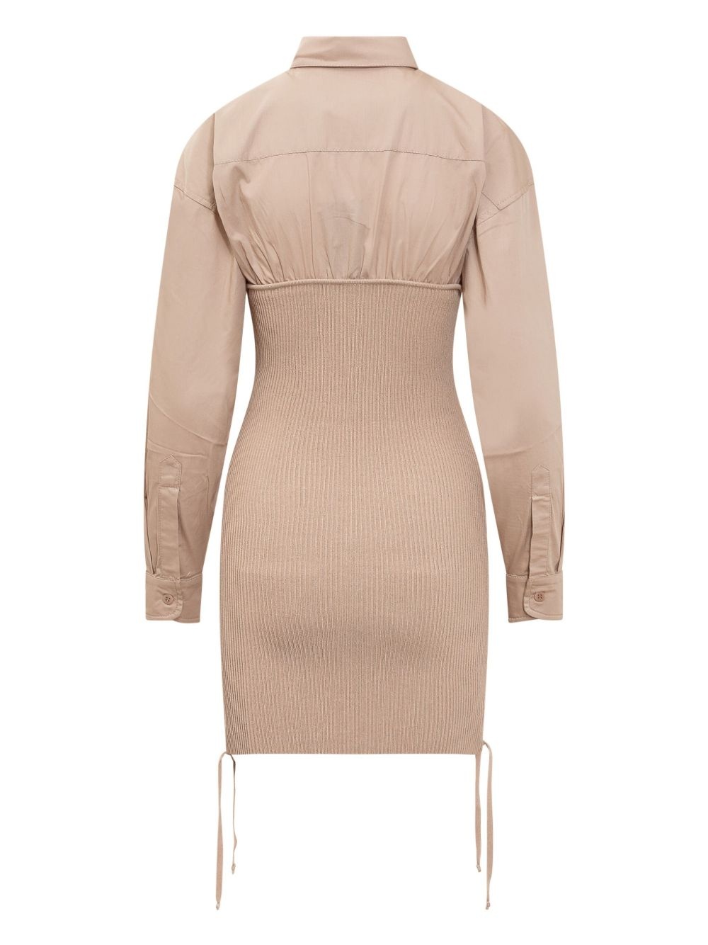 ribbed mini dress - 2