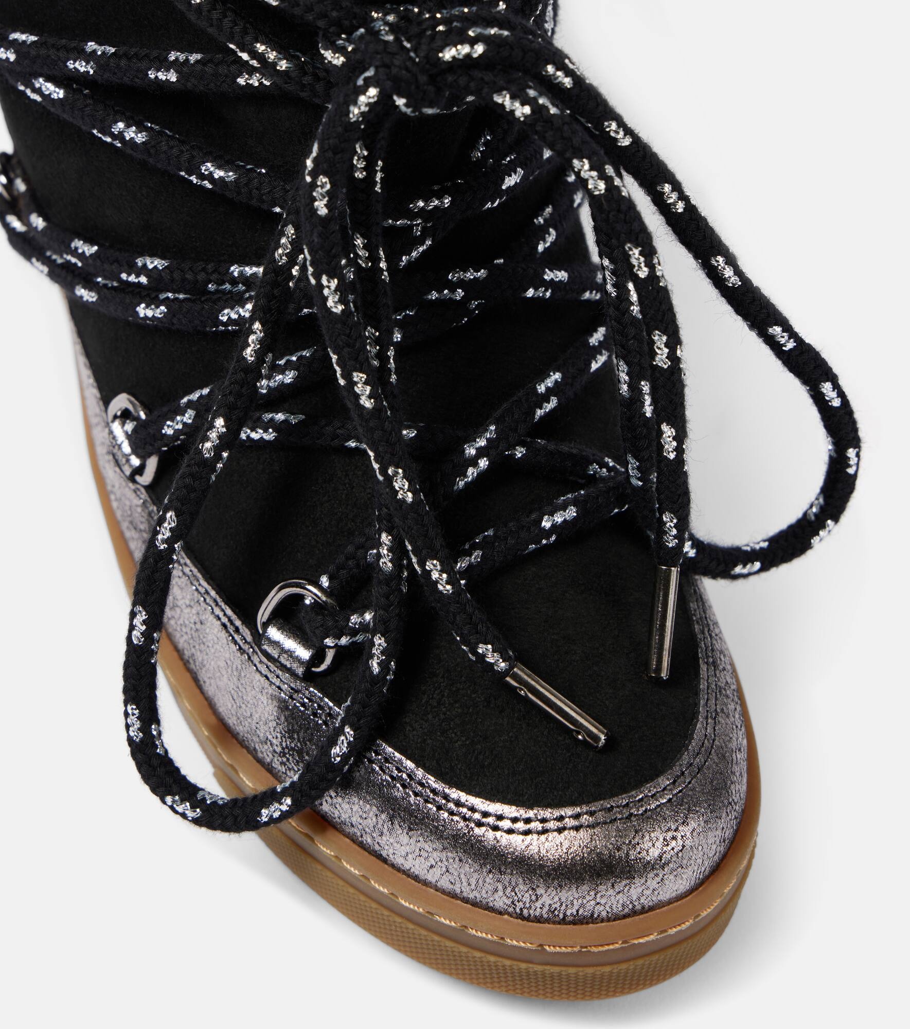 Nowles shearling-lined leather snow boots - 5