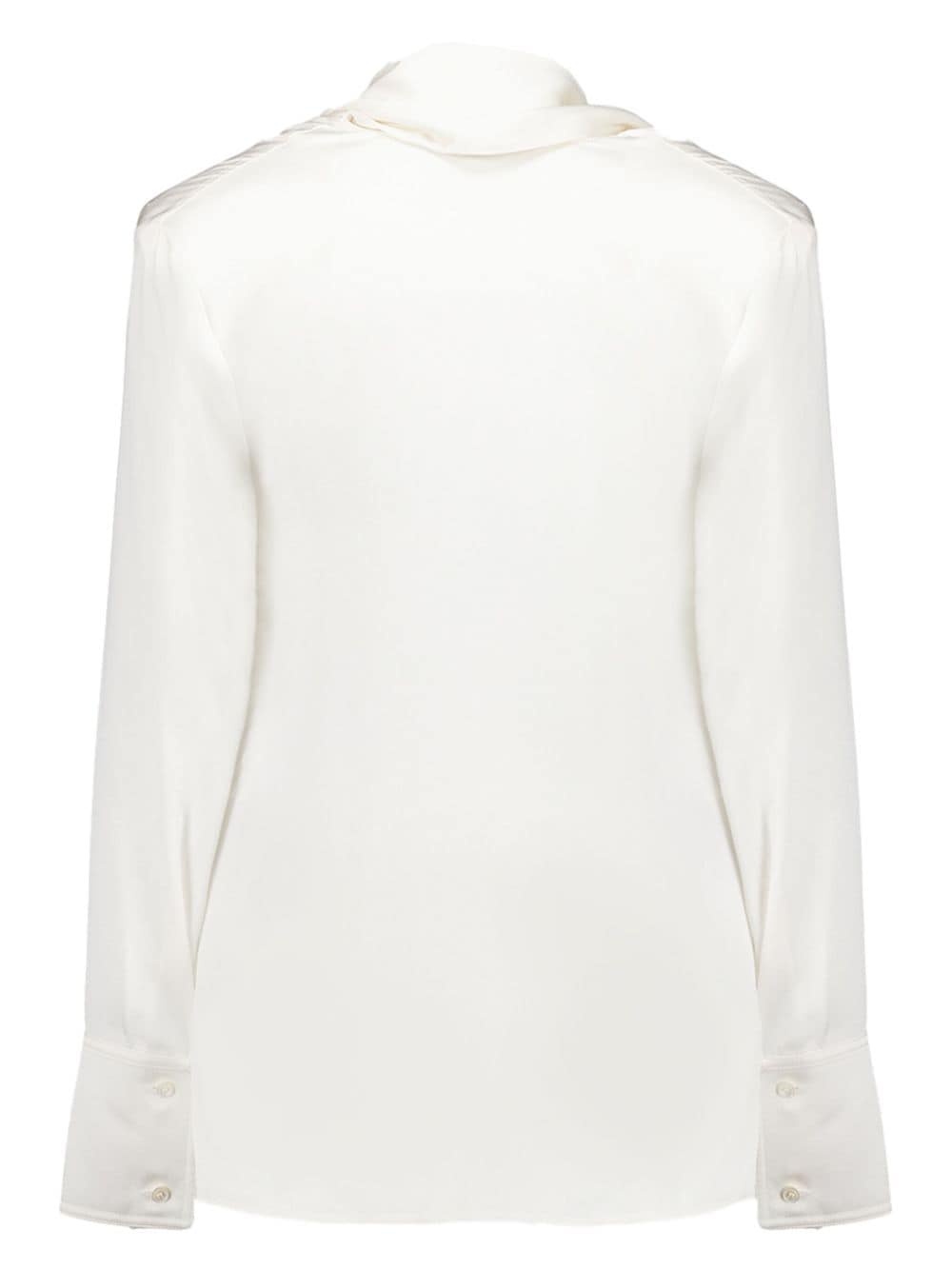 tassel draped top - 2