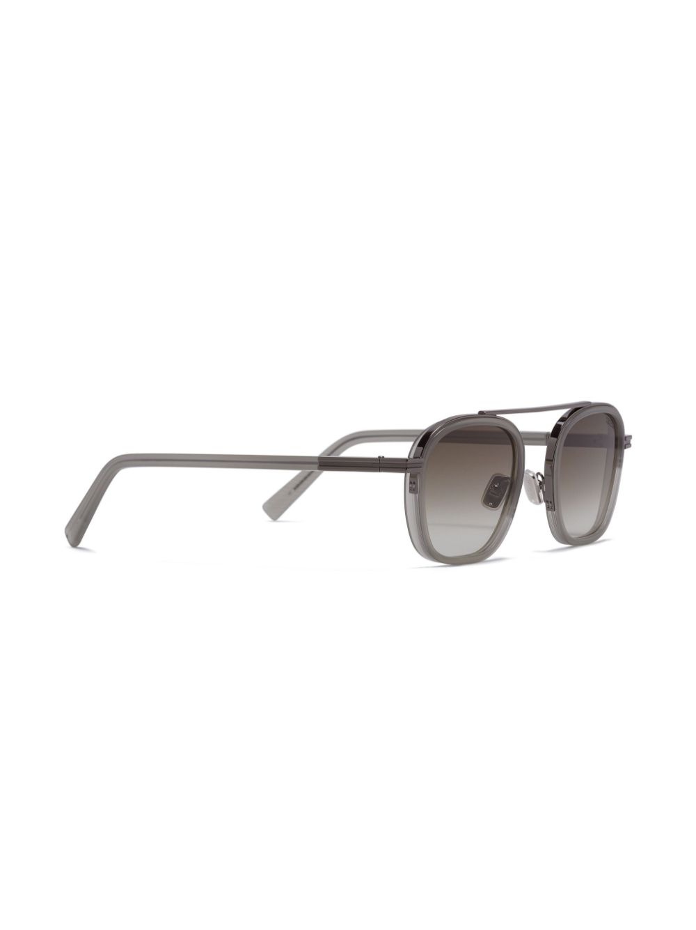 square-frame gradient-lenses sunglasses - 2