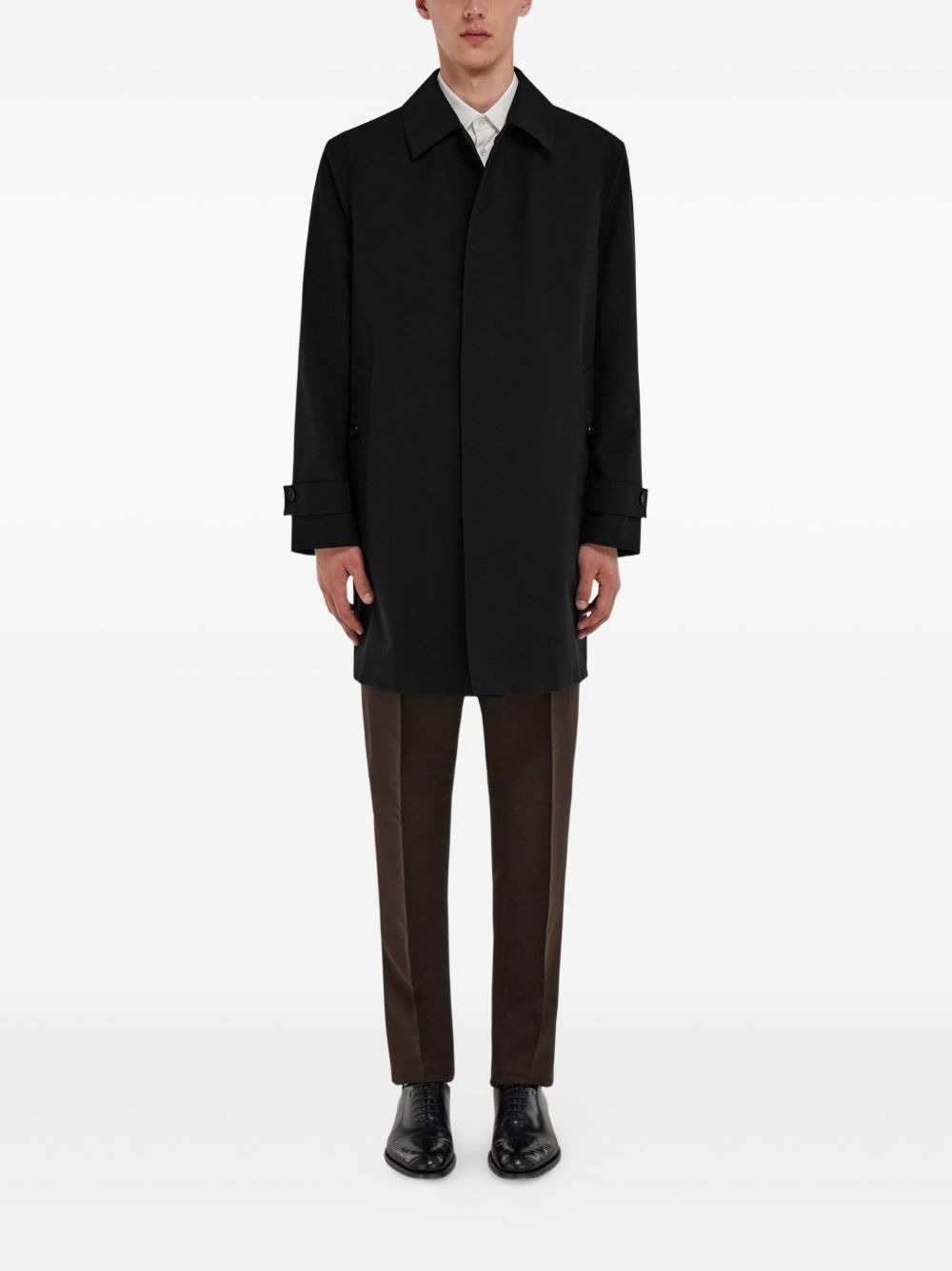 tailored straight-leg trousers - 2
