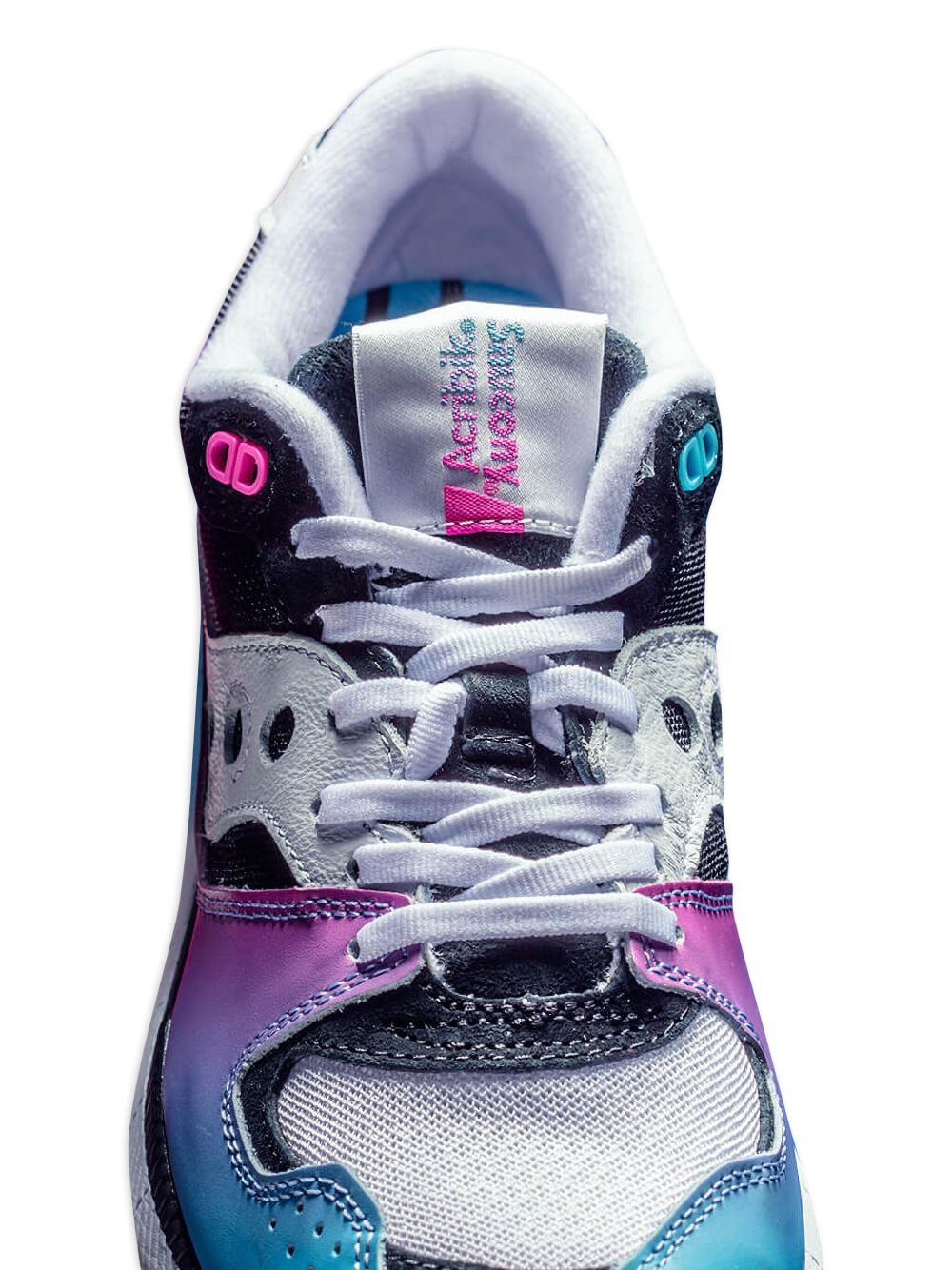x Acribik 'Tech Noir' gradient-effect sneakers - 4