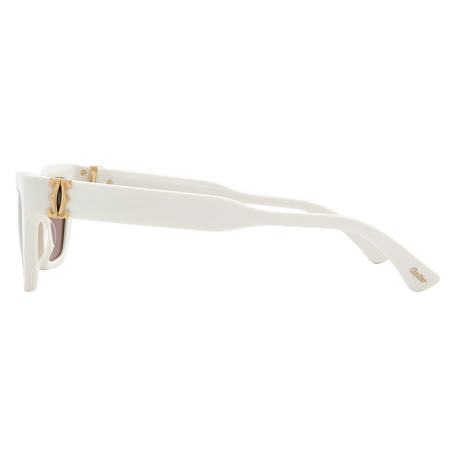 Cartier C Decor Red Multi Tra Cat Eye Ladies Sunglasses CT0437S 004 53 - 3