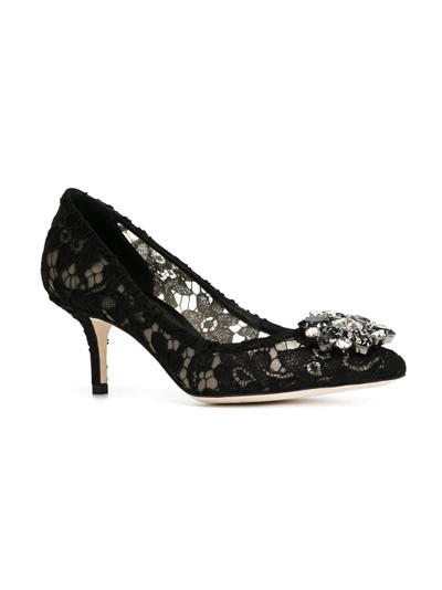 Dolce & Gabbana Bellucci Taormina lace pumps outlook