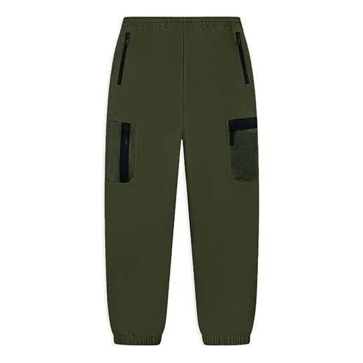 Li-Ning Counterflow Logo Pocket Joggers Pants 'Olive Green' AKXS855-2 - 1