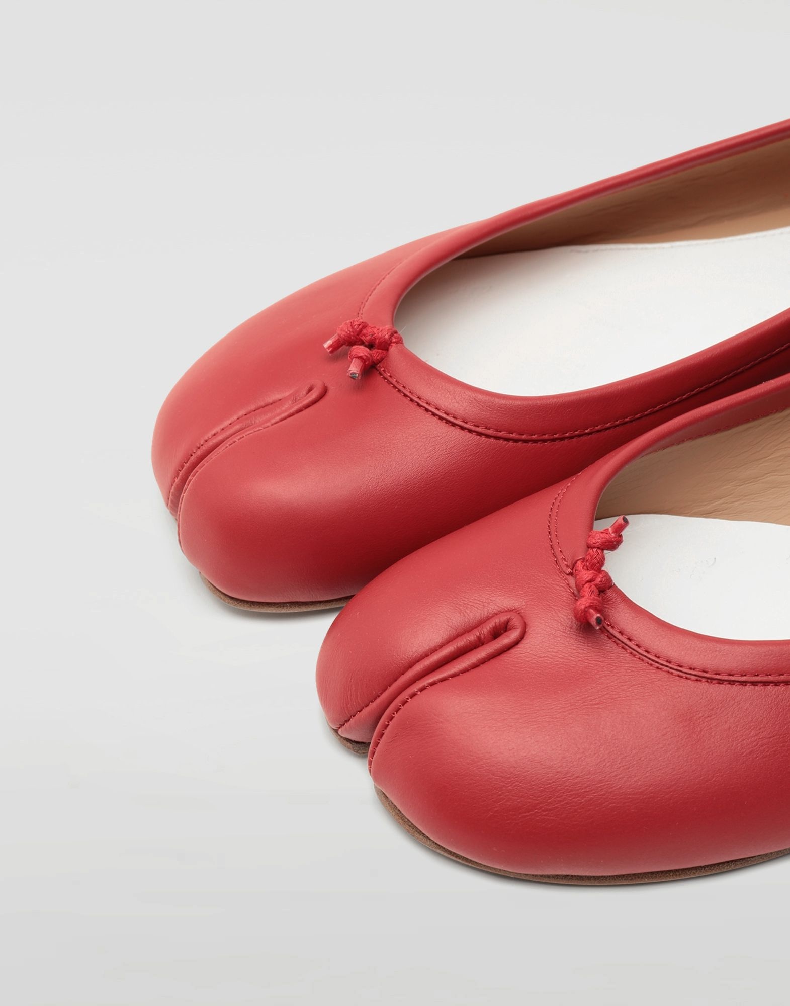 Tabi calfskin ballerinas - 5