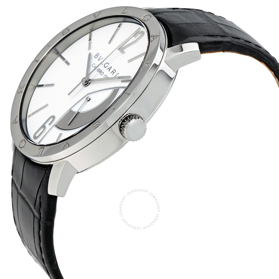 Pre-owned Bvlgari Bvlgari Bvlgari White Dial Men's Watch 101870 - 2