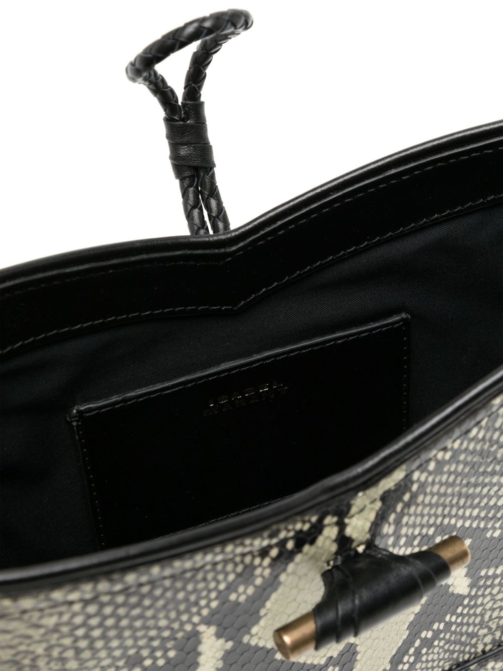 toggle fastening bag - 5