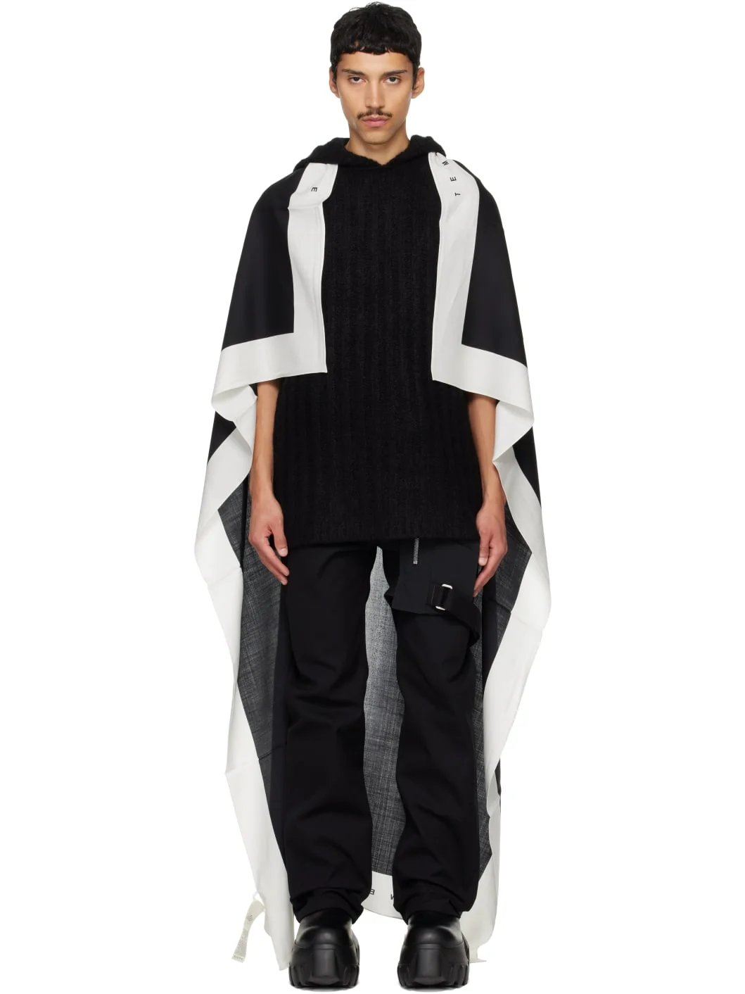 Black Tower Flag 133X168 Scarf - 1