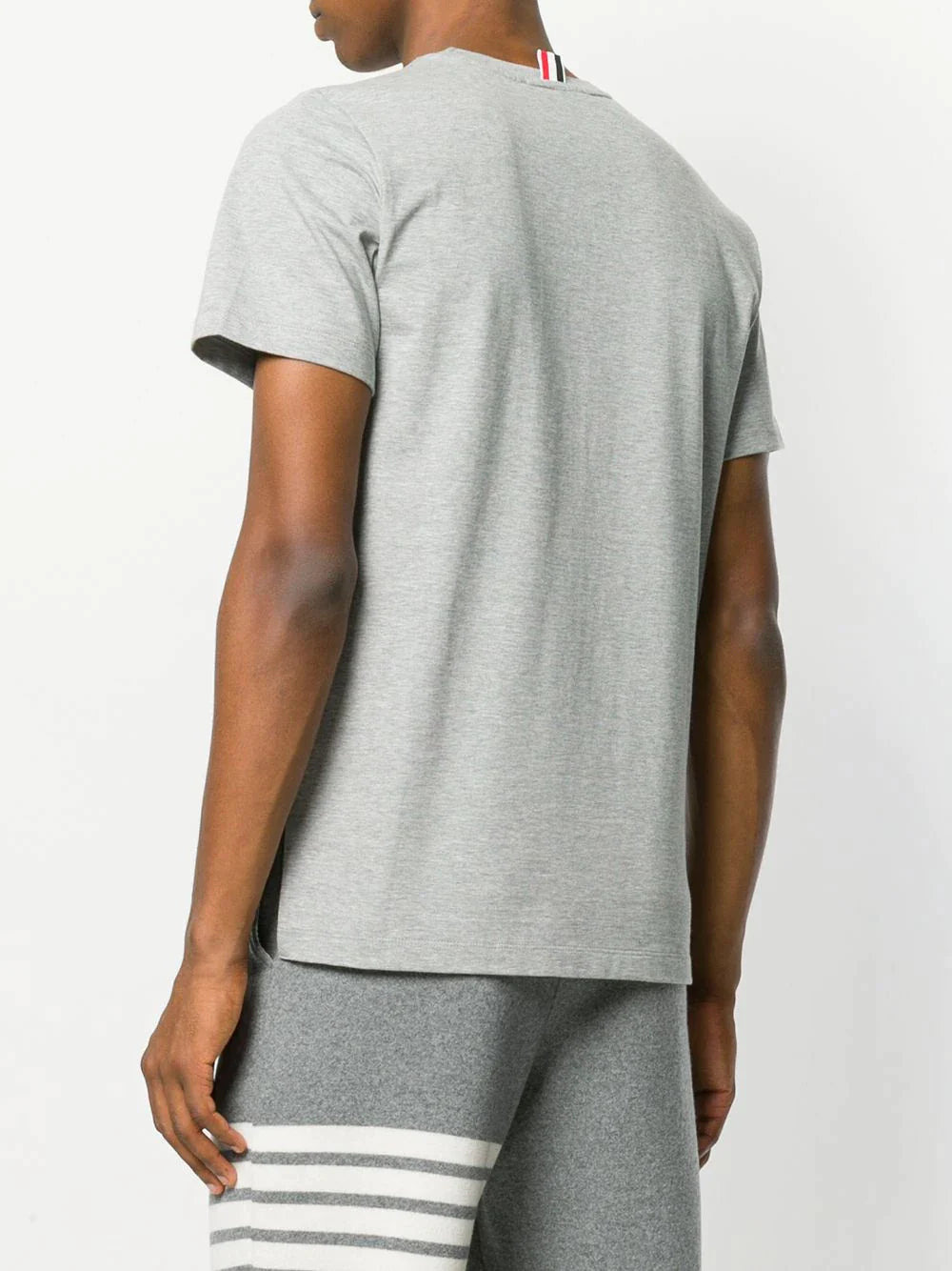 Relaxed Fit Short Sleeve Tee With Side Slit - 4