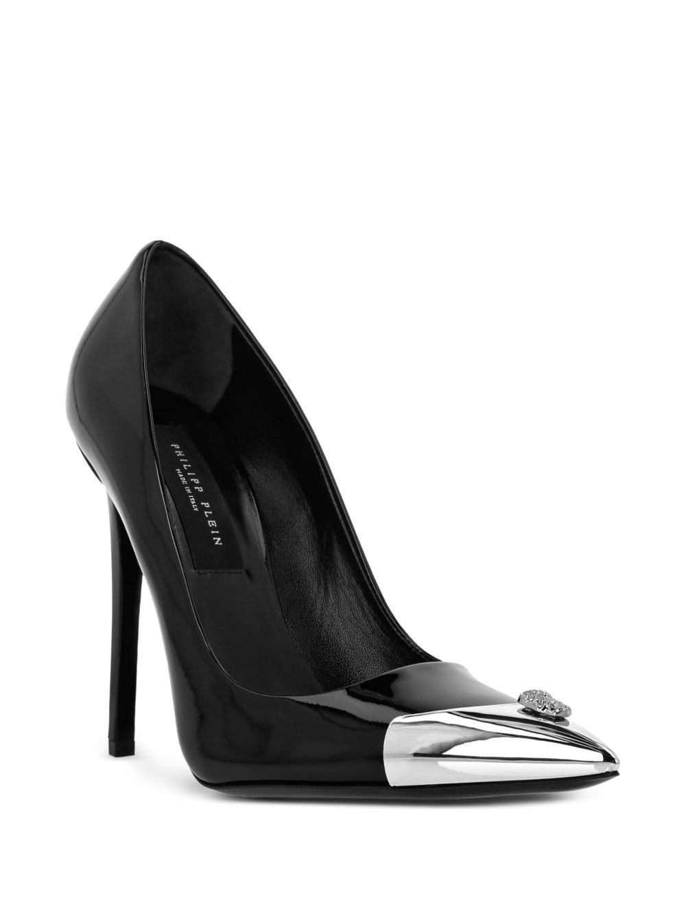 120mm patent pointed-toe pumps - 2