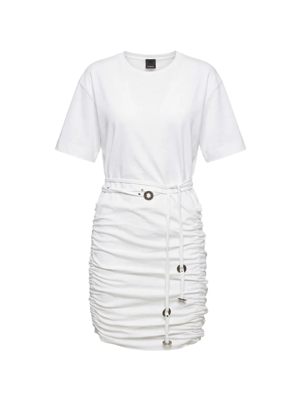 Anguillara ruched drawstring-waist dress - 1