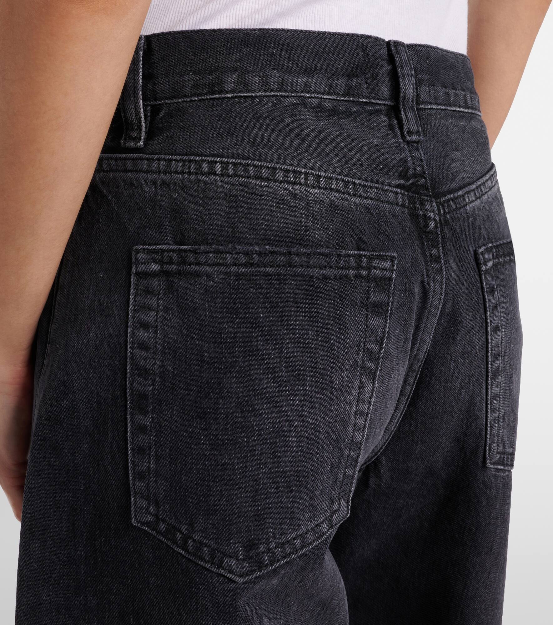Bubble high-rise cropped barrel-leg jeans - 6