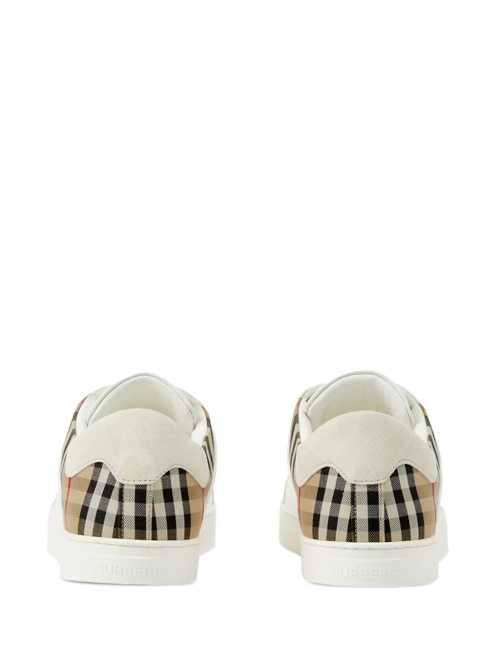 BURBERRY Men Vintage Check Panelled Sneakers - 3