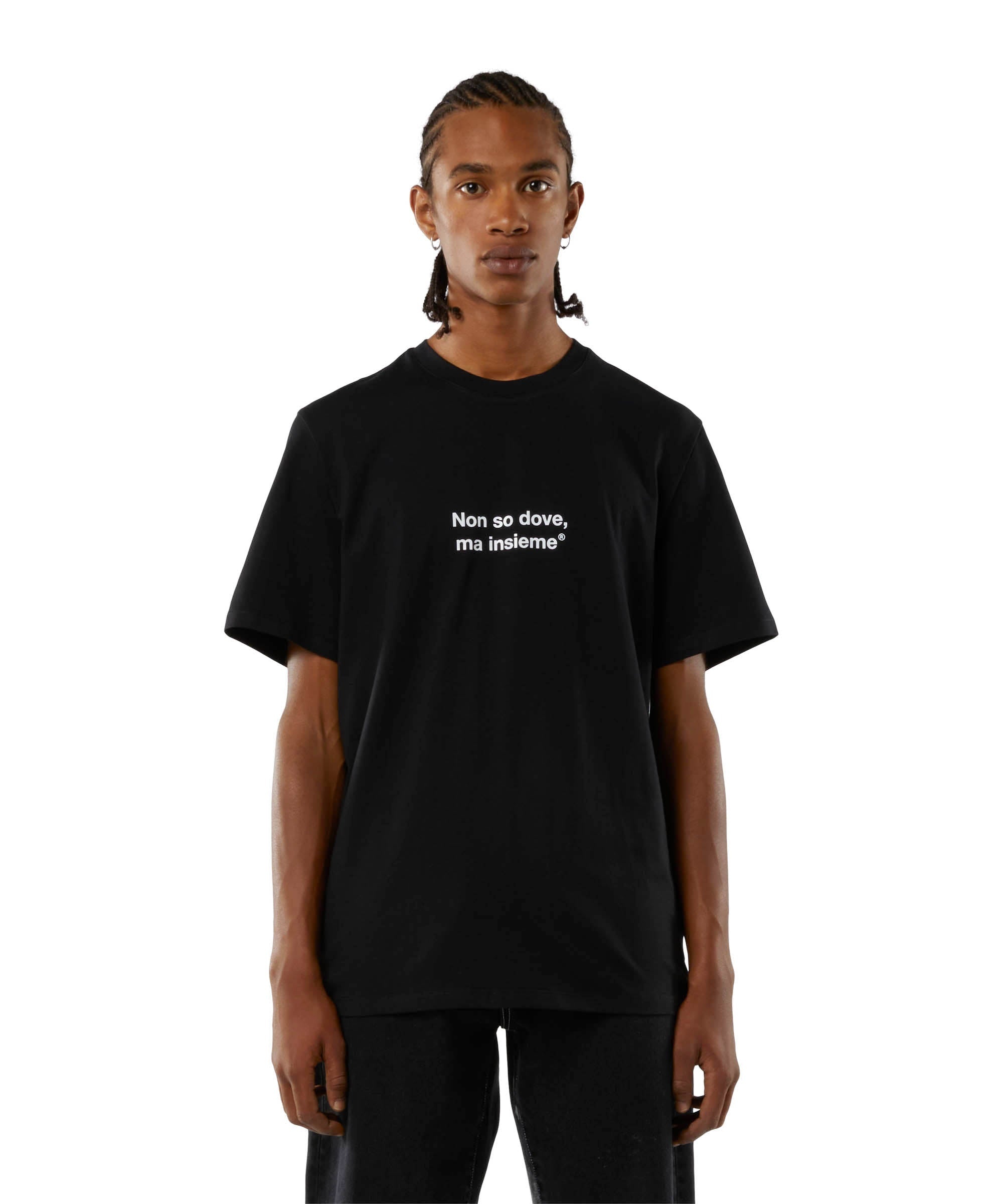 T-shirt quote "Non so dove, ma insieme" - 2