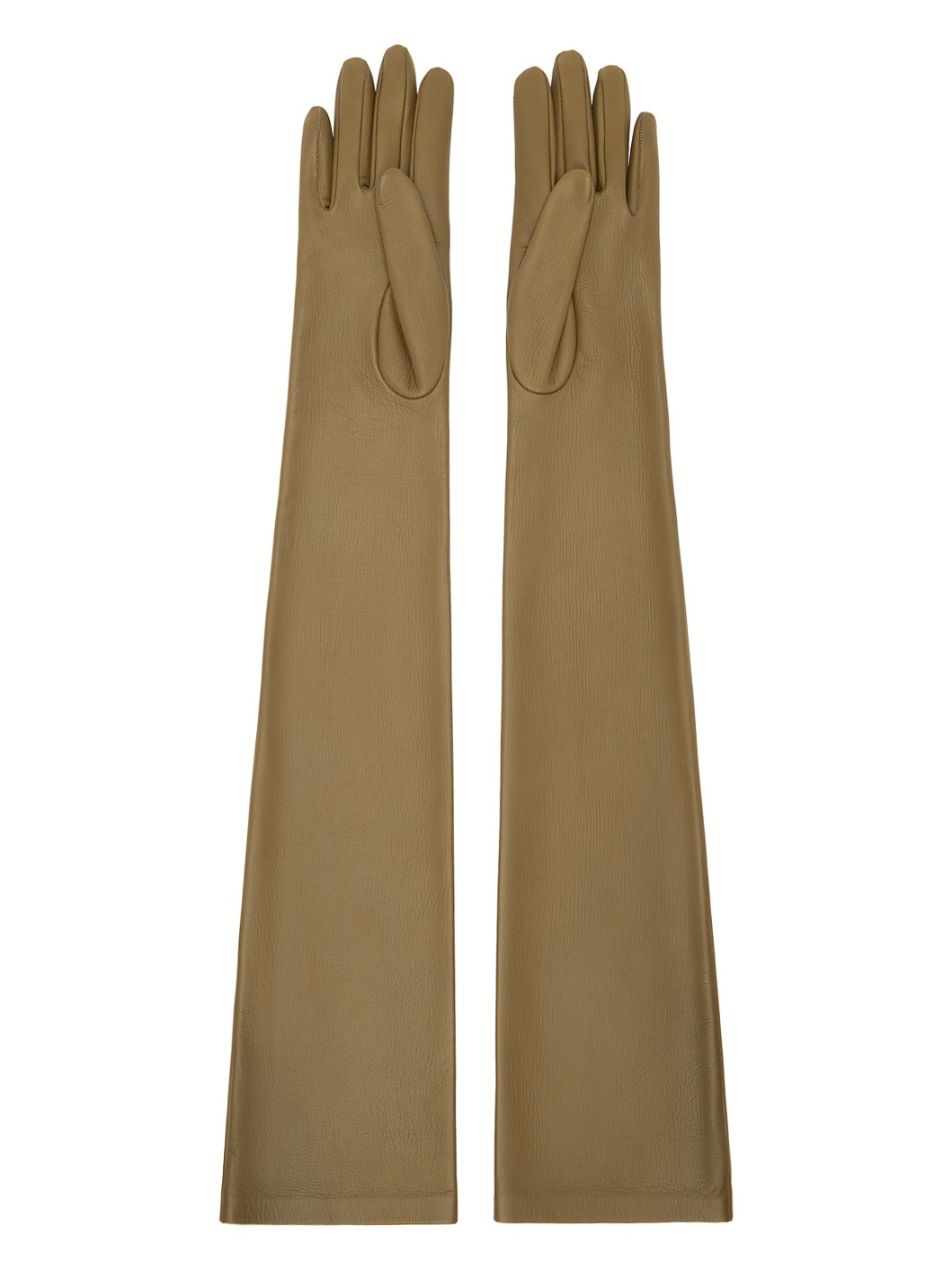 The Row Beige Simon Gloves | REVERSIBLE