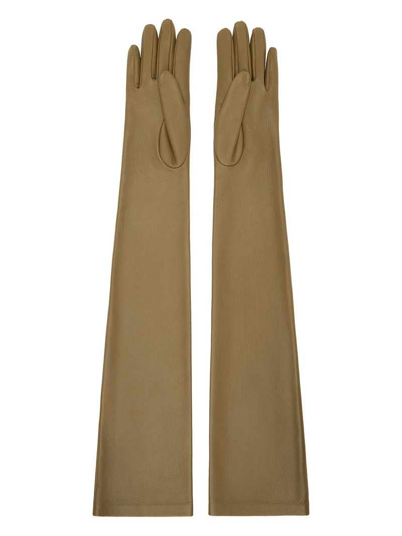 The Row Beige Simon Gloves outlook
