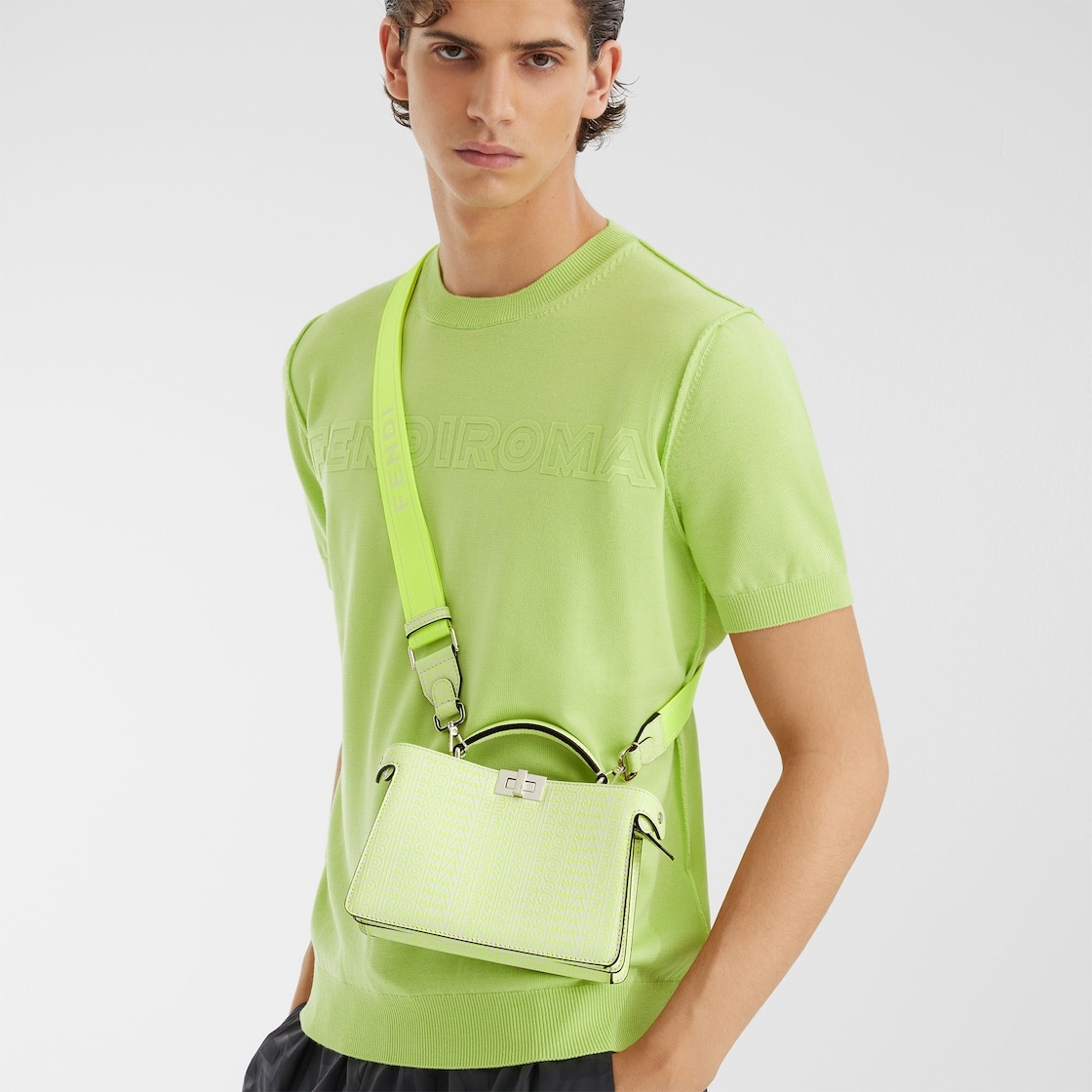 Iconic Peekaboo ISeeU XCross bag. Part of the Fendi by Marc Jacobs limited edition, this style is ma - 6