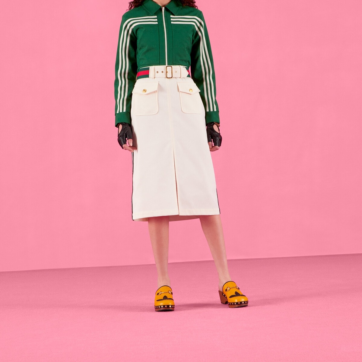 adidas x Gucci jacquard skirt - 6