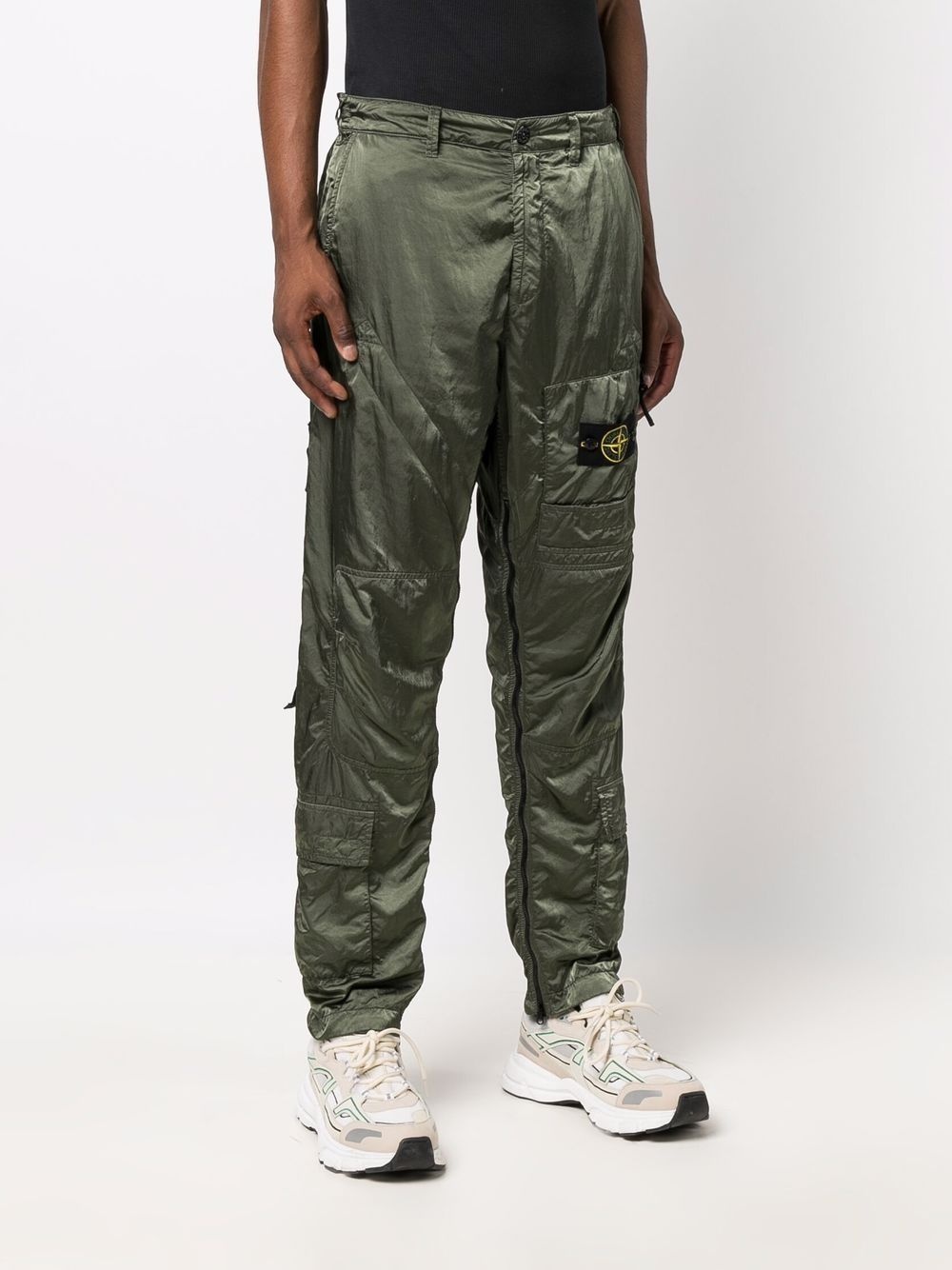 logo-patch track pants - 3