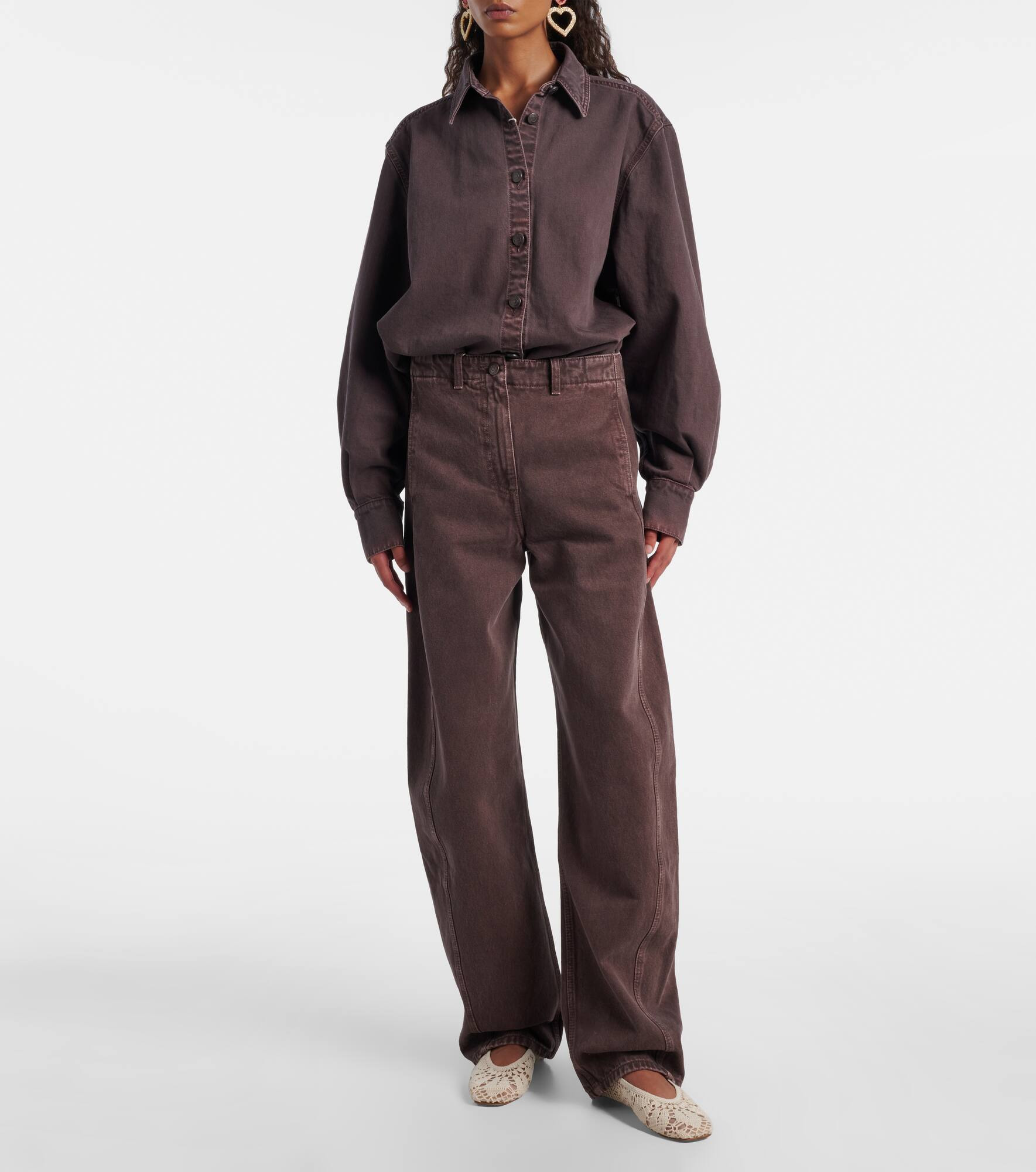 High-rise balloon jeans - 7