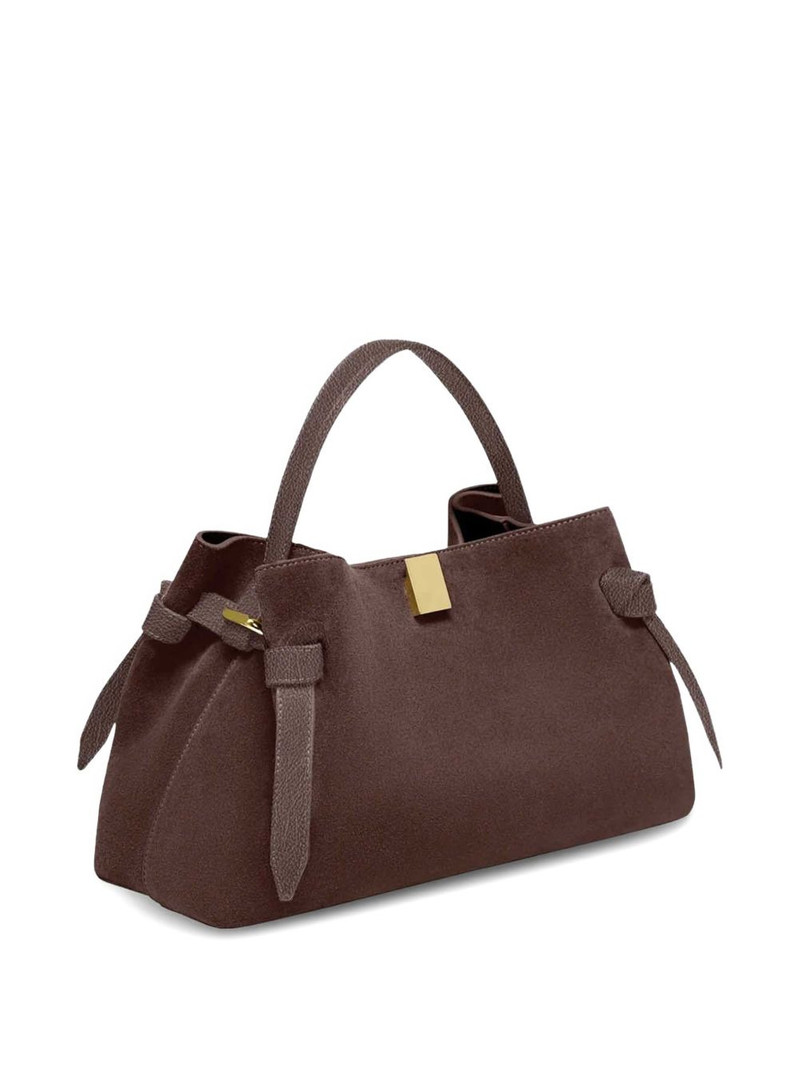 Gyoza suede tote bag 3
