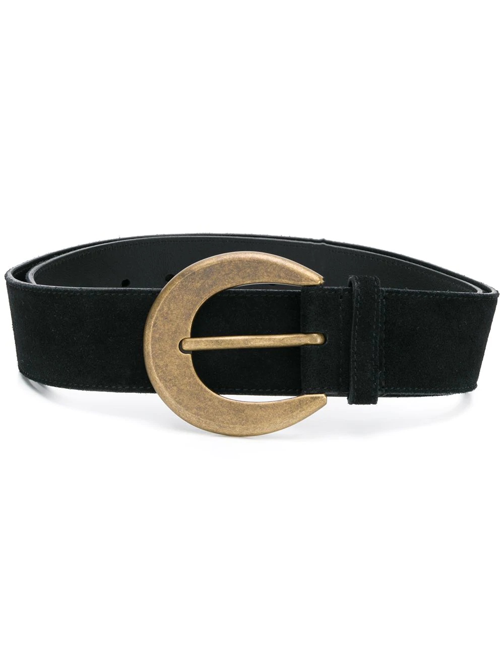 round buckle belt - 1